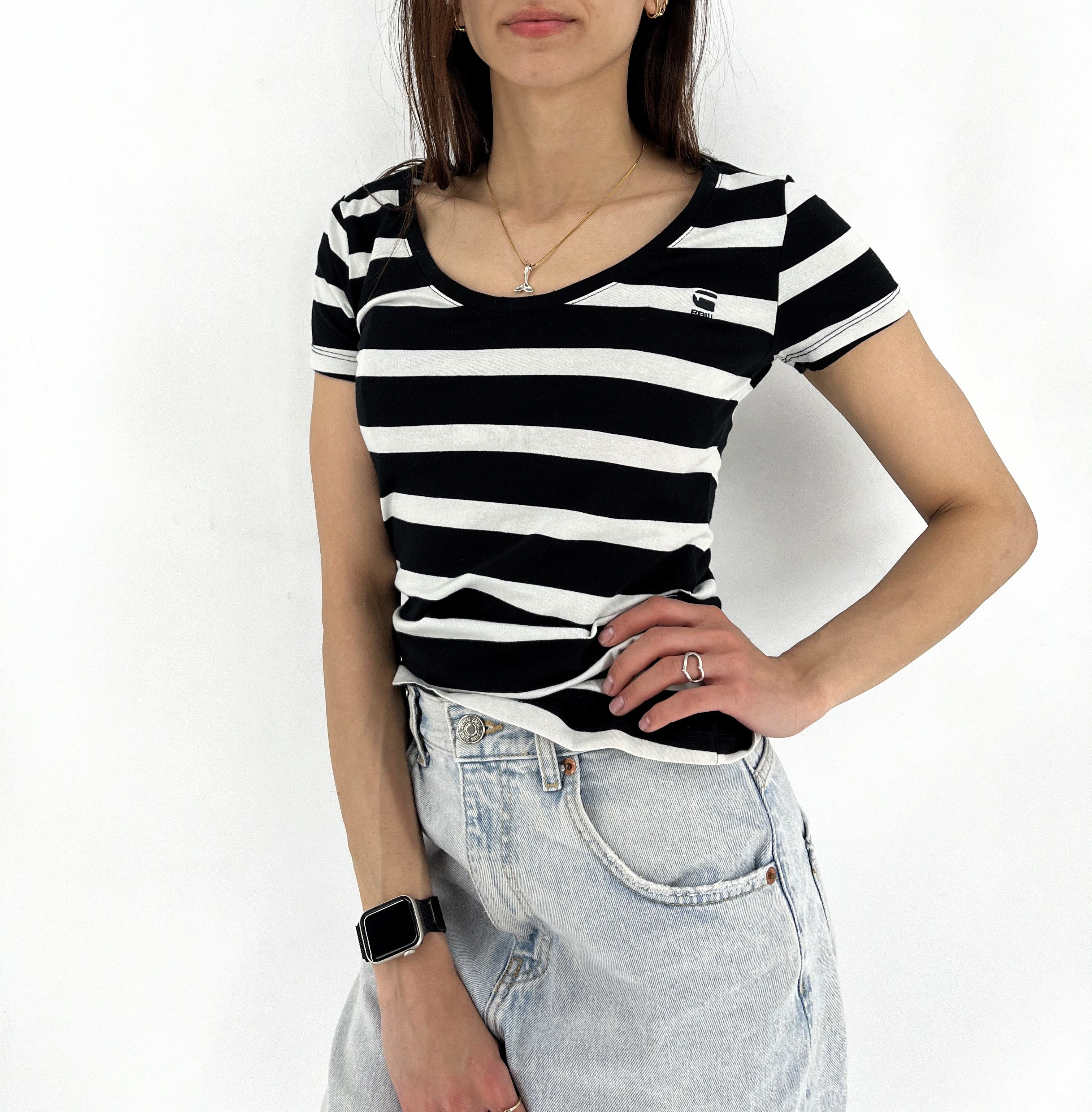 G-Star G Star Raw Vintage Womens T-Shirt Tee Y2K Size S / US 4 / IT 40 - 2 Thumbnail