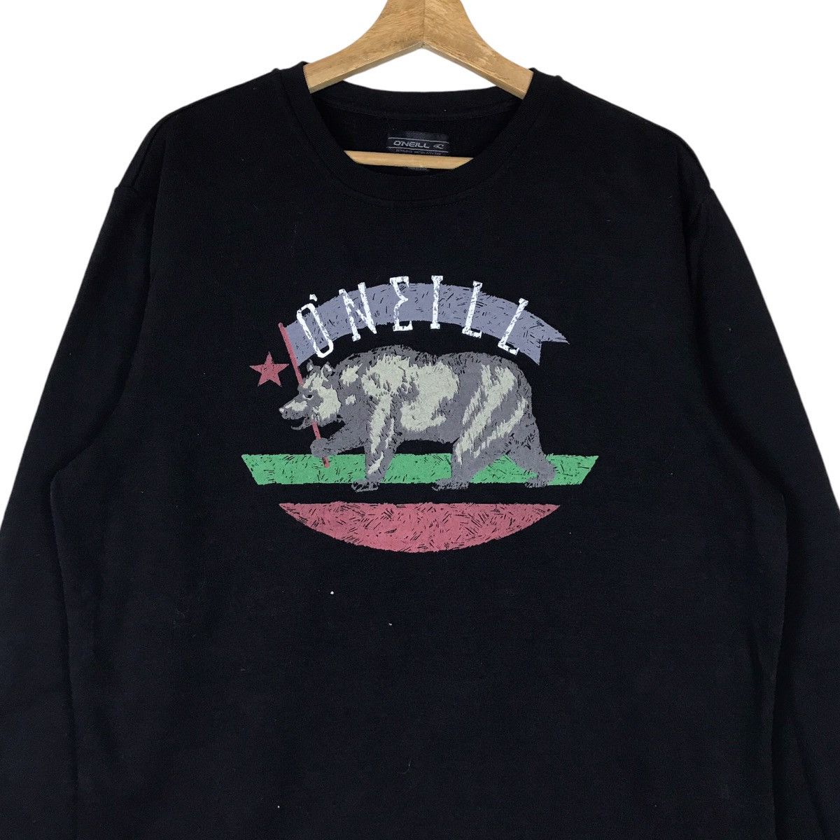 O'Neill Vintage O’Neill Pullover Jumper Sweatshirt Size US M / EU 48-50 / 2 - 2 Thumbnail