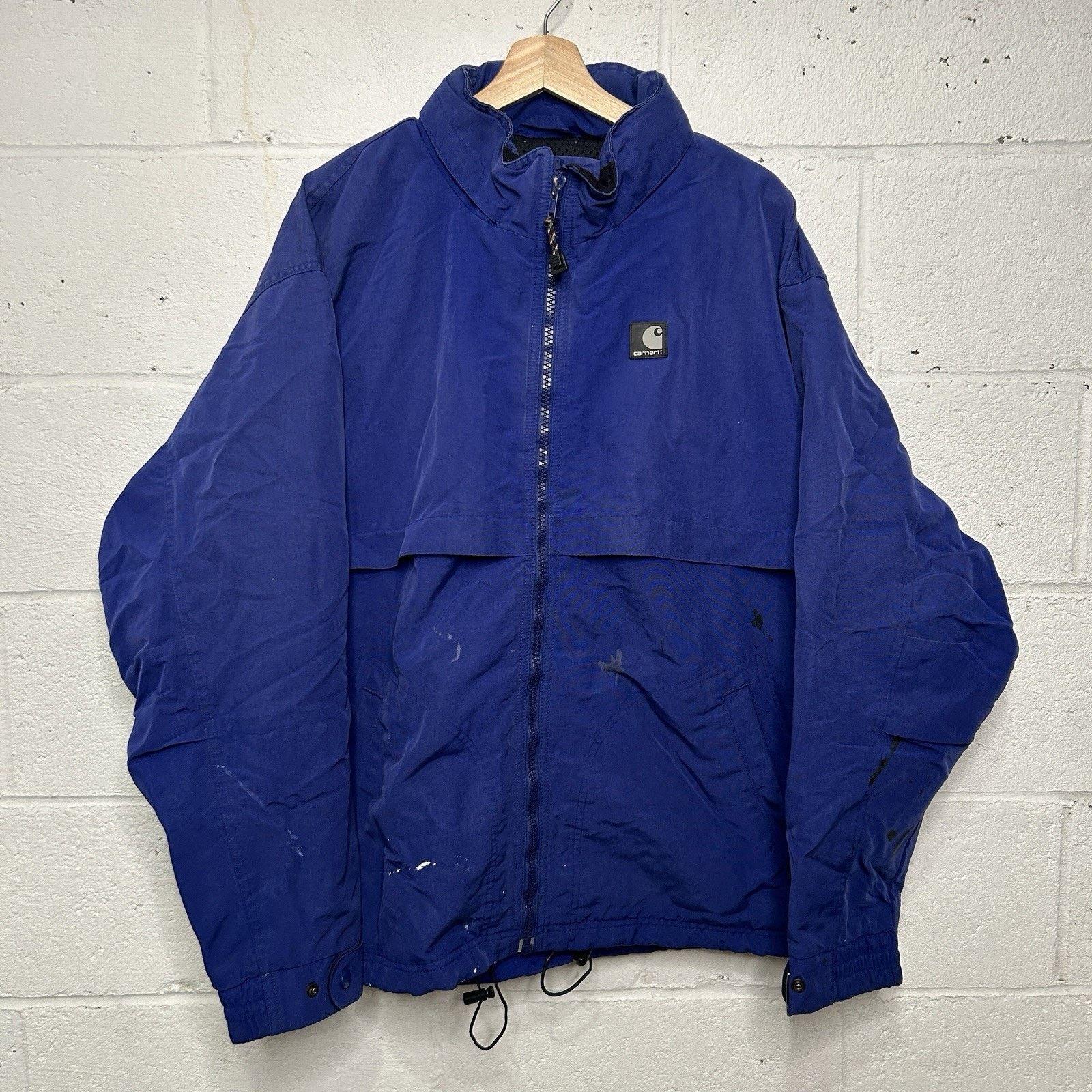 Carhartt Vintage Carhartt Windbreaker Mesh-Lined Jacket “Blue” Size US XXL / EU 58 / 5 - 1 Thumbnail