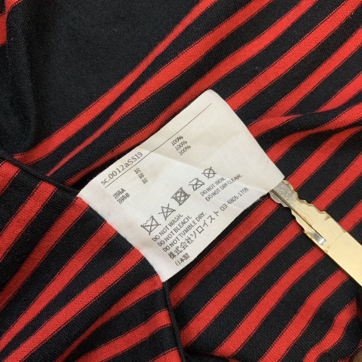 Takahiromiyashita The Soloist. Takahiromiyashita the soloist Ss19 grunge years stripe shirt Size US XL / EU 56 / 4 - 11 Thumbnail