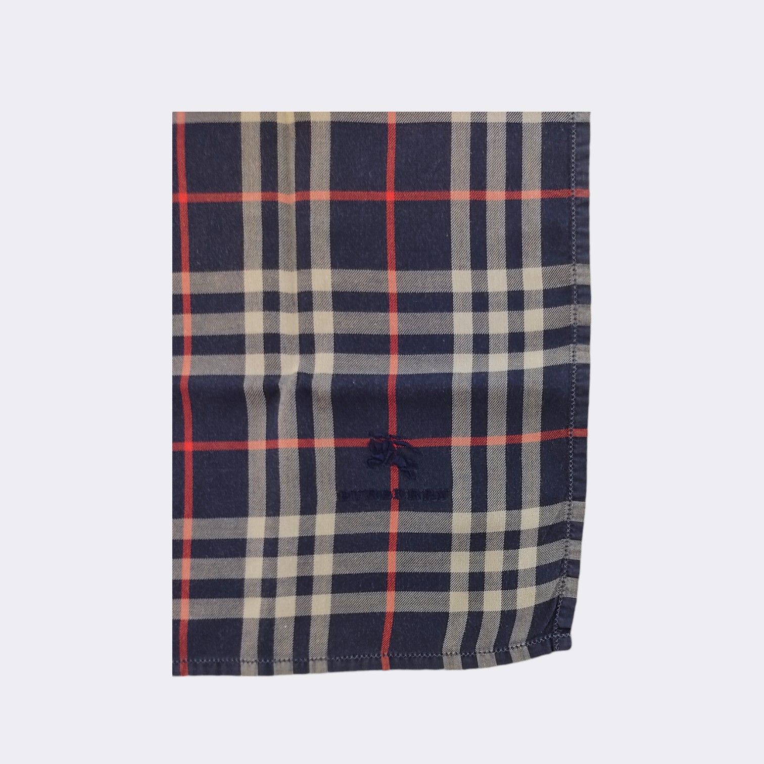Burberry Vintage Burberrys Handkerchief Neckerchief Bandana H095G Size ONE SIZE - 3 Thumbnail