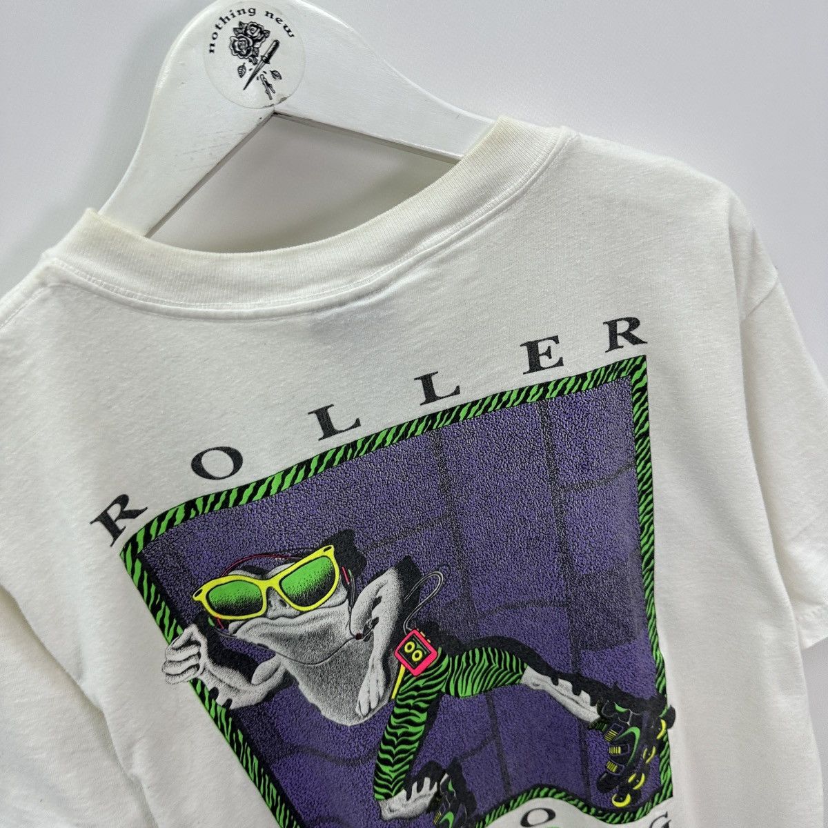 Vintage Vintage 90s Cancun Nature Roller Frog Jungle out there tee Size US L / EU 52-54 / 3 - 7 Thumbnail