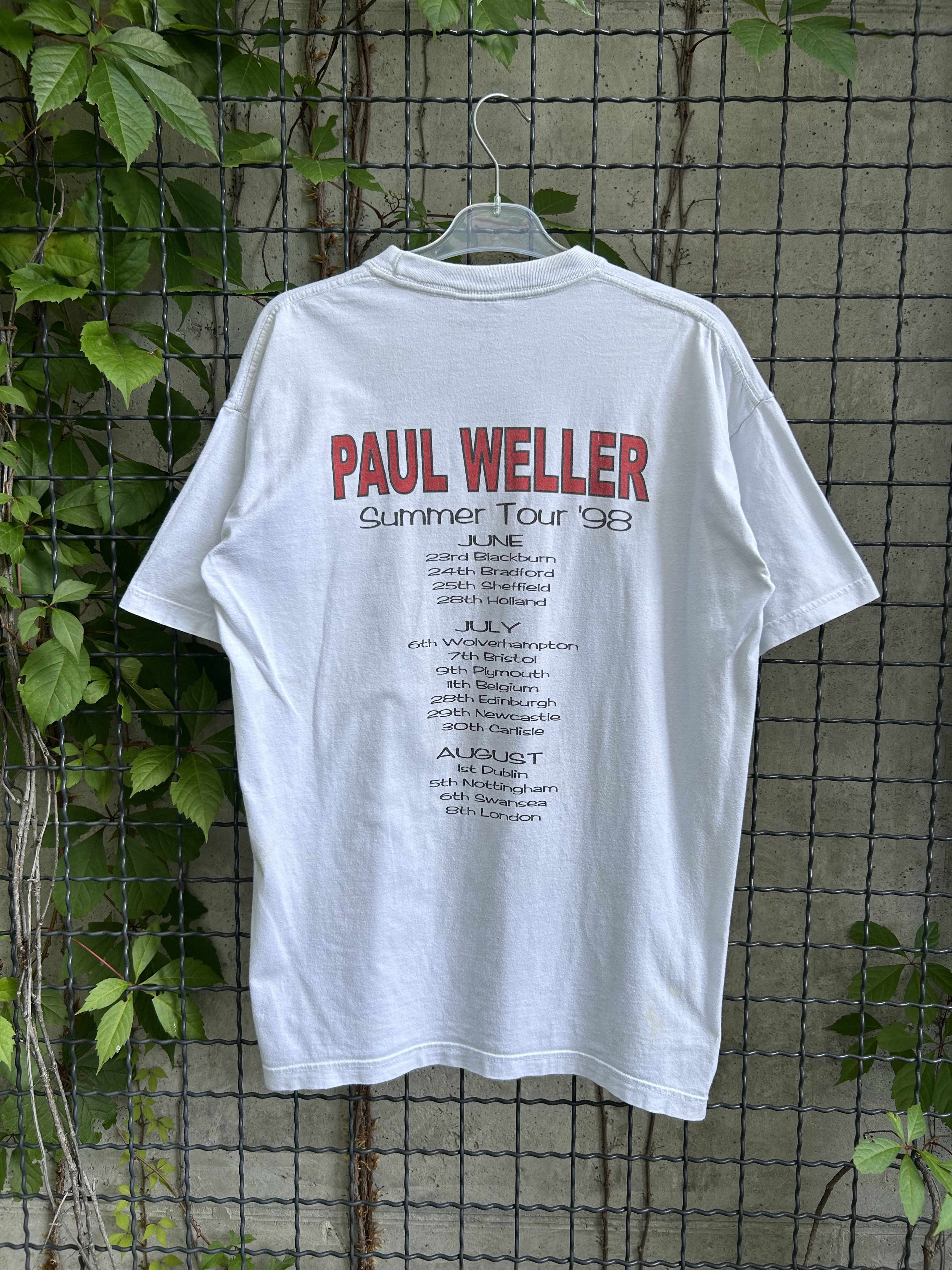 Band Tees Vintage 1998 Paul Weller Tour T-shirt Size US M / EU 48-50 / 2 - 2 Thumbnail