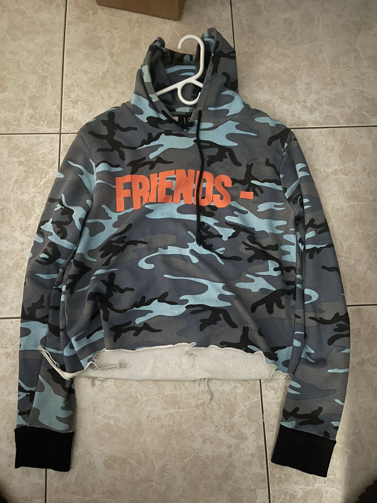 Vlone Camo Hoodie | Grailed