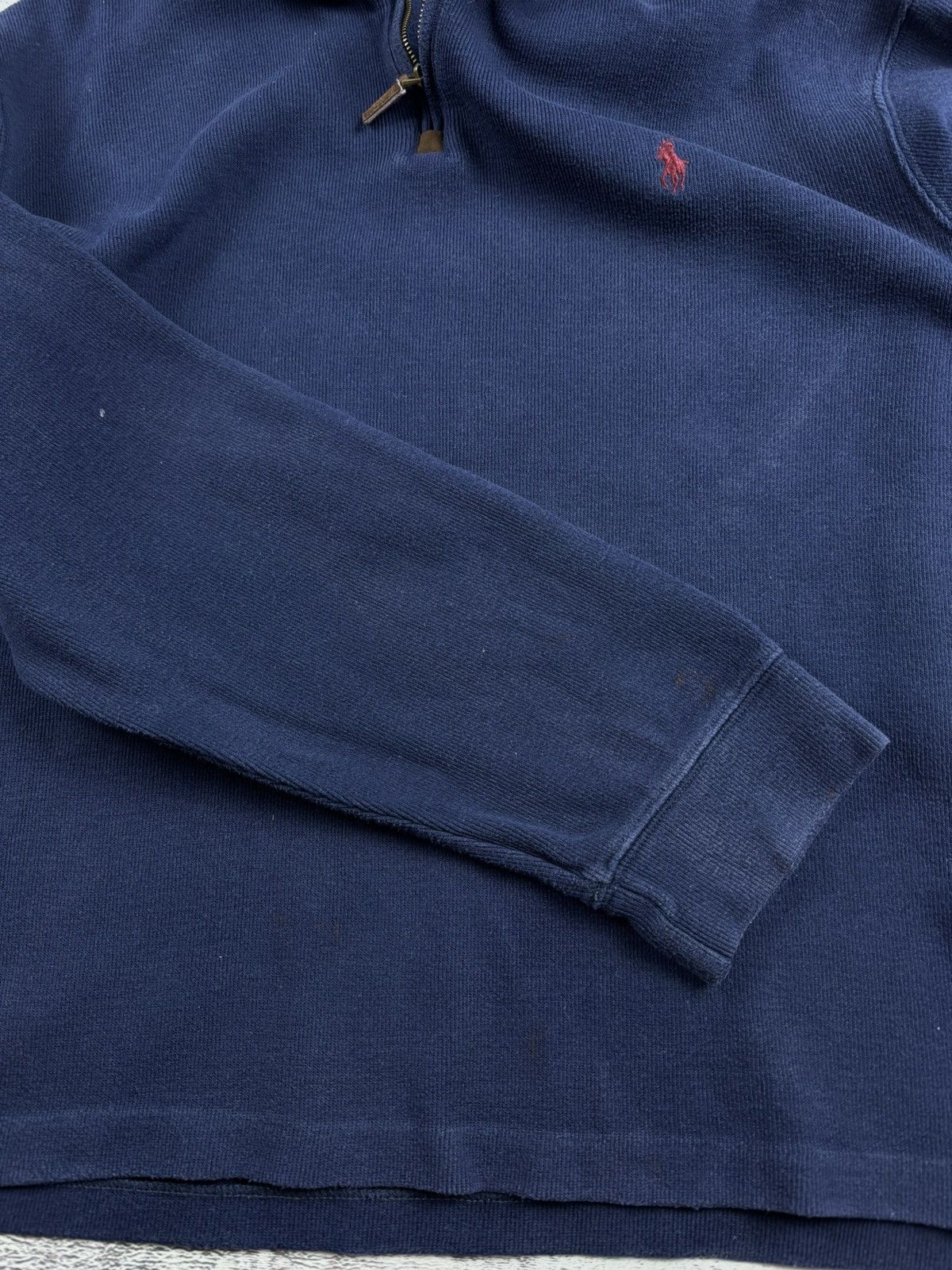 Polo Ralph Lauren Polo Ralph Lauren Retro 1/3 Zip Sweatshirt Hoodie Pullover Size US XL / EU 56 / 4 - 11 Thumbnail