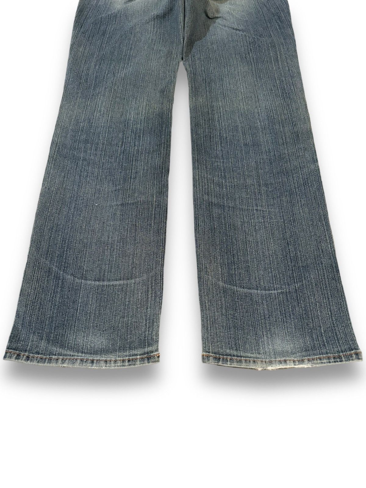 Japanese Brand Vintage Japanese Brand Mud Washed Loose Fit Distressed Jeans Size US 32 / EU 48 - 12 Thumbnail