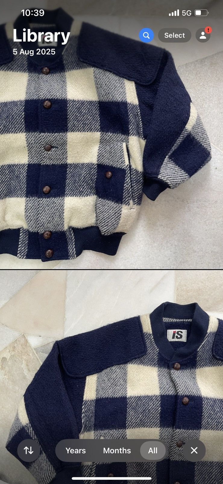 80s Issey Miyake Plaid Wool Jacket