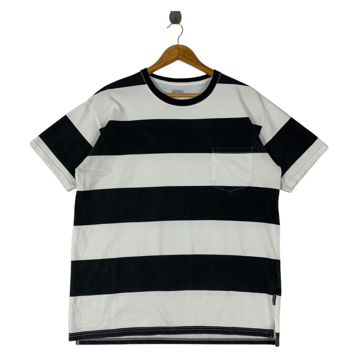 HOLLYWOOD RANCH MARKET × Japanese Brand BLUE BY HR MARKET stripe pocket tee Size US L / EU 52-54 / 3 - 1 Thumbnail