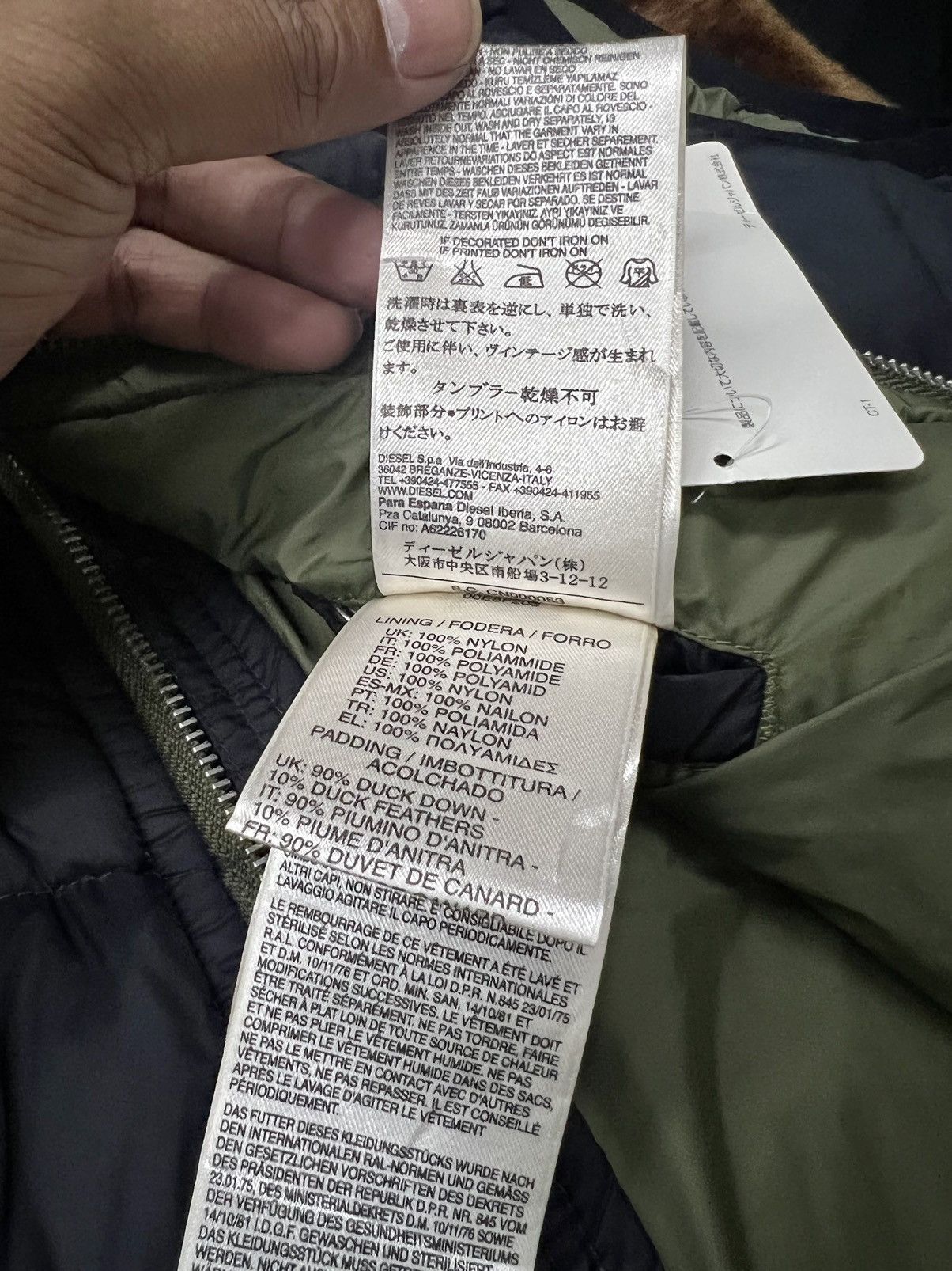 Diesel × Vintage Diesel Punk Puffer Vest Size US S / EU 44-46 / 1 - 10 Thumbnail