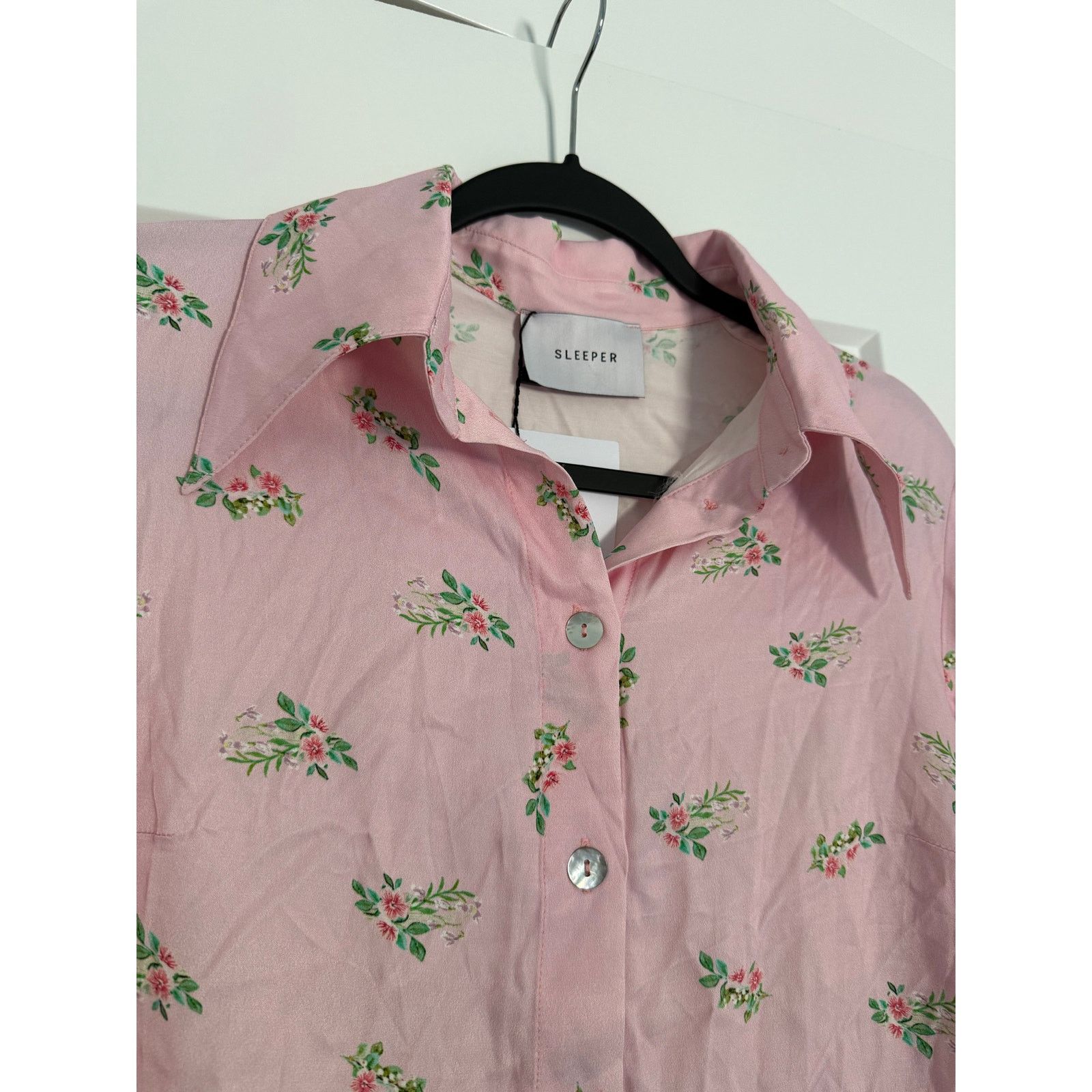 Sleeper $265 New Sleeper Pink Blossom Top - Small Size S / US 4 / IT 40 - 4 Thumbnail