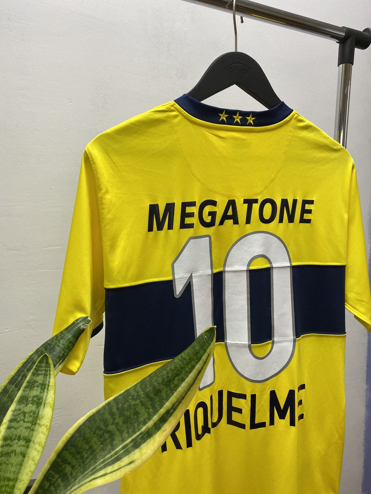 Japanese Brand Boca Juniors 2008 #10 Riquelme Argentina Nike Soccer Jersey Size US M / EU 48-50 / 2 - 16 Thumbnail
