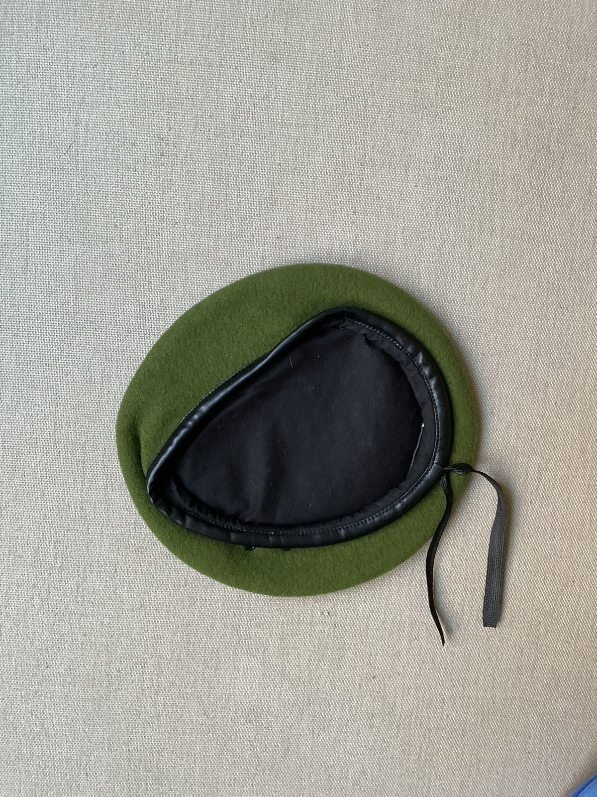 Gosha Rubchinskiy Gosha Rubchinskiy F/W 2017 Green Military Beret Size ONE SIZE - 3 Thumbnail