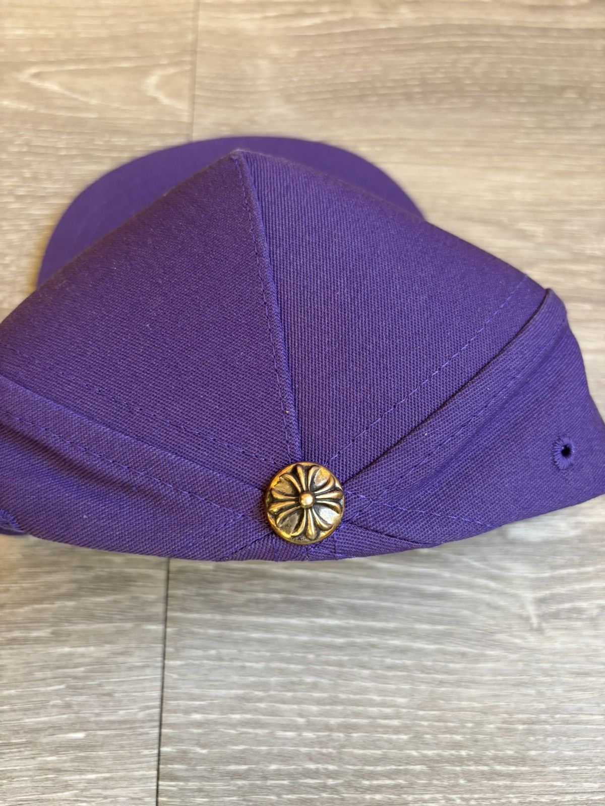 Chrome Hearts Chrome Hearts CH Baseball Cap Purple/Green Snapback Hat Size ONE SIZE - 5 Thumbnail