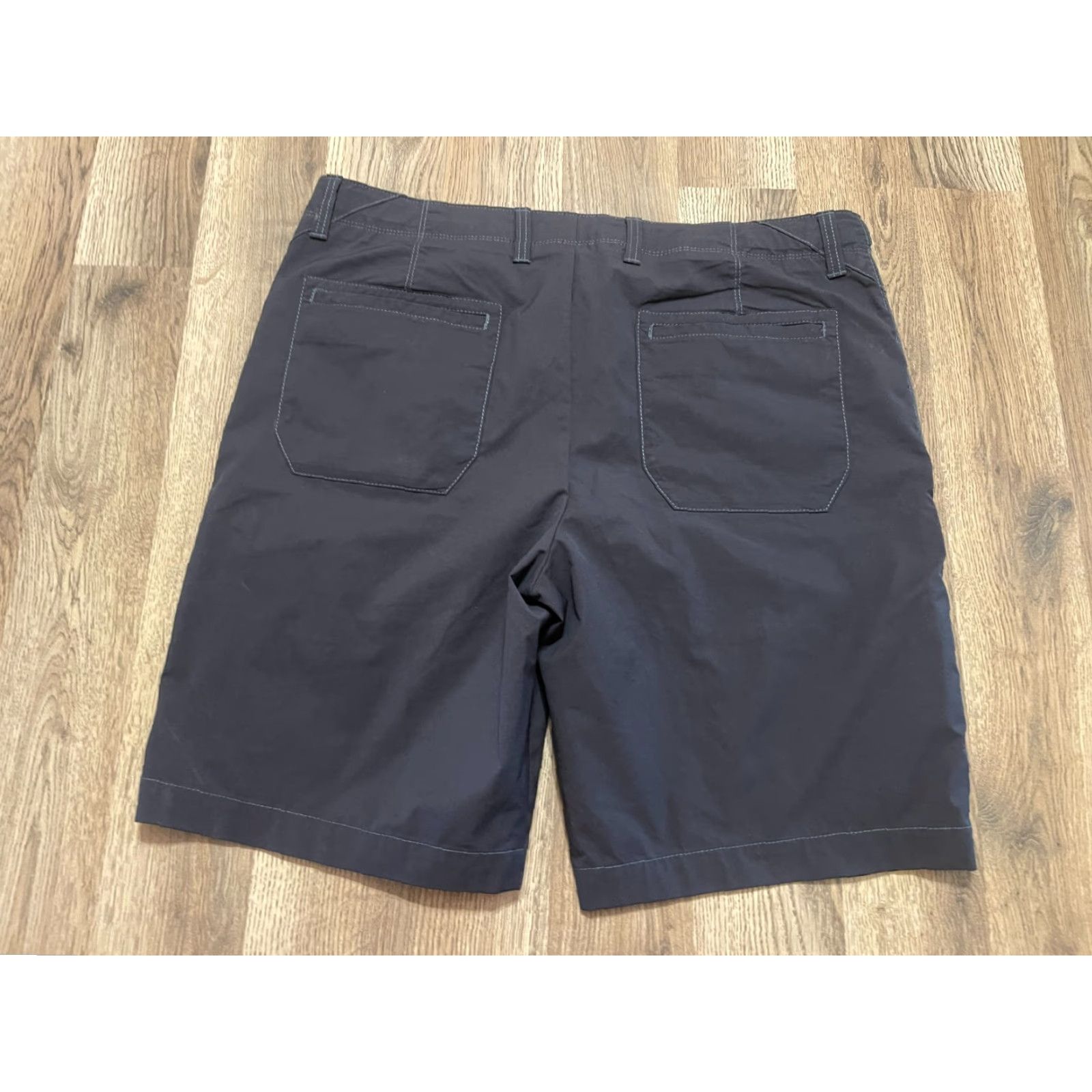 Tommy Bahama Tommy Bahama Shorts, Men's 35, Black, Chino, Flat Front, Regular, Inseam 10 in, Casual, 35, Mens Size US 35 - 2 Thumbnail