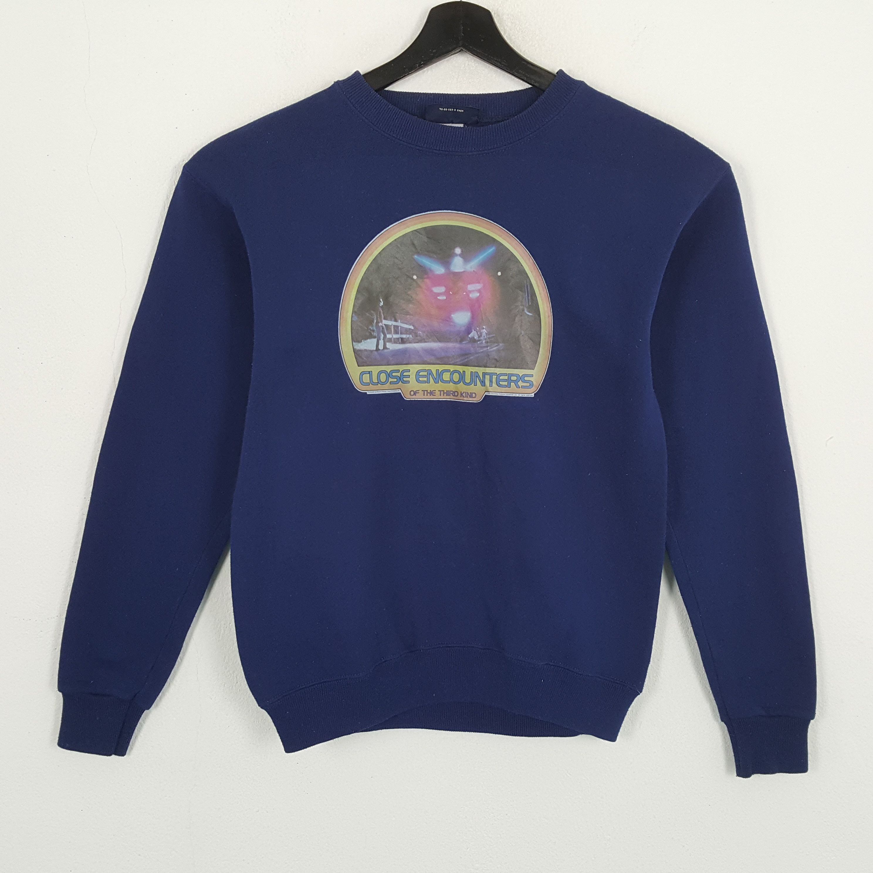 Vintage CLOSE ENCOUNTERS Of The Third Kind Vintage Sweatshirt Size US S / EU 44-46 / 1 - 1 Thumbnail