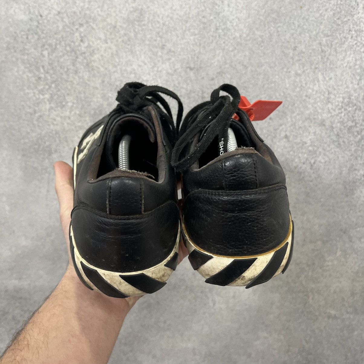Off-White Off white vulcanized sneakers shoes Black Size US 11 / EU 44 - 9 Thumbnail