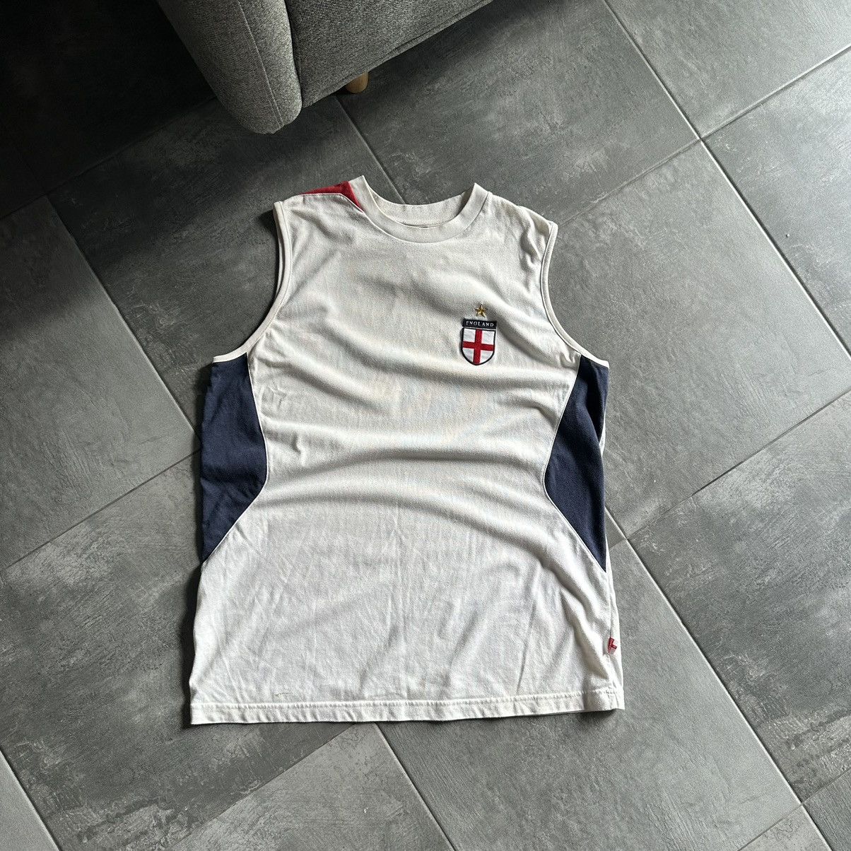 Vintage Vintage England Rugby League Tank Top Distressed Y2K 00s USA Size US XL / EU 56 / 4 - 3 Thumbnail