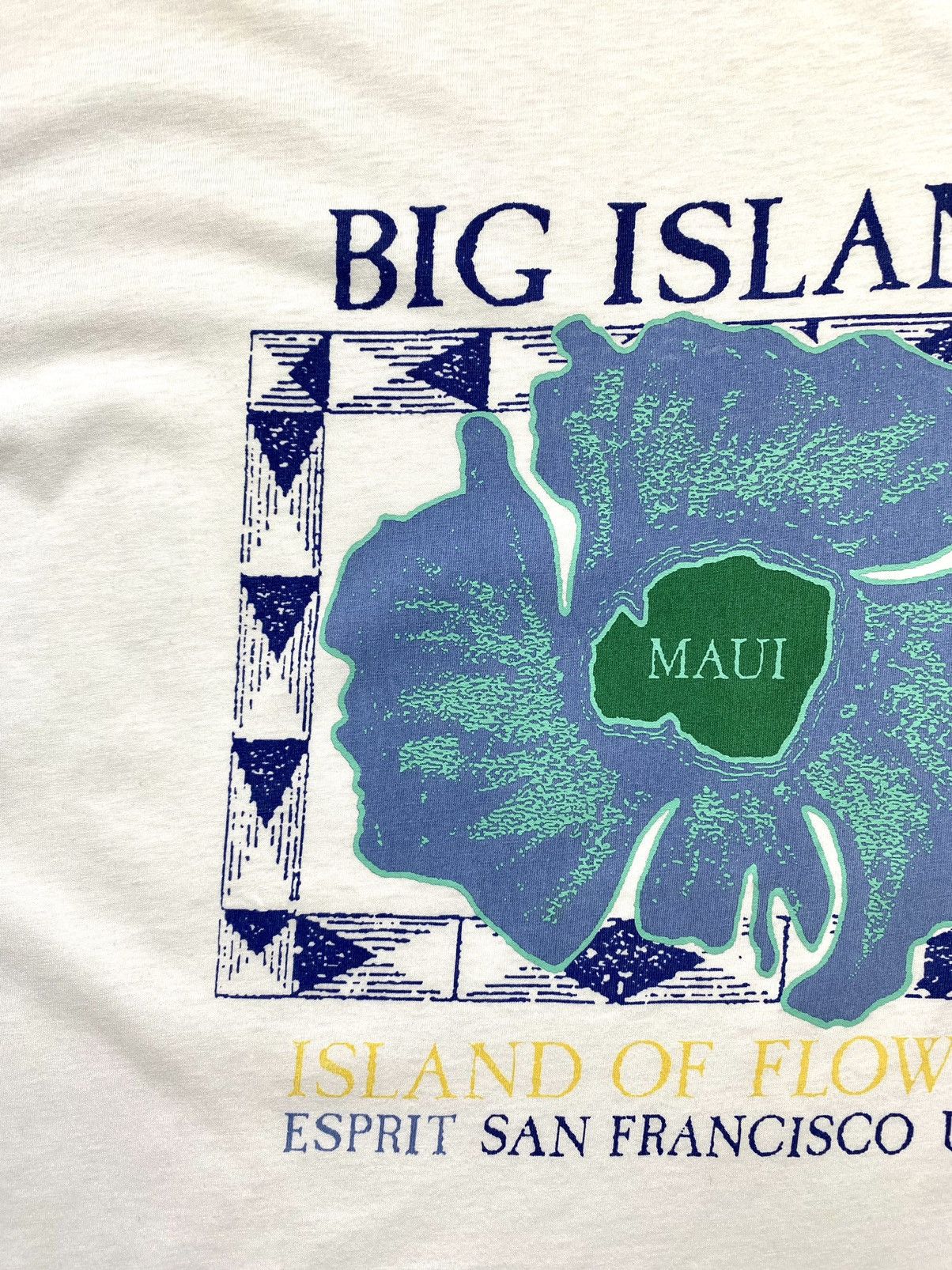 Vintage Vintage 1990’s Maui Hawaii T Shirt Surf Style Quiksilver Size US XL / EU 56 / 4 - 5 Thumbnail