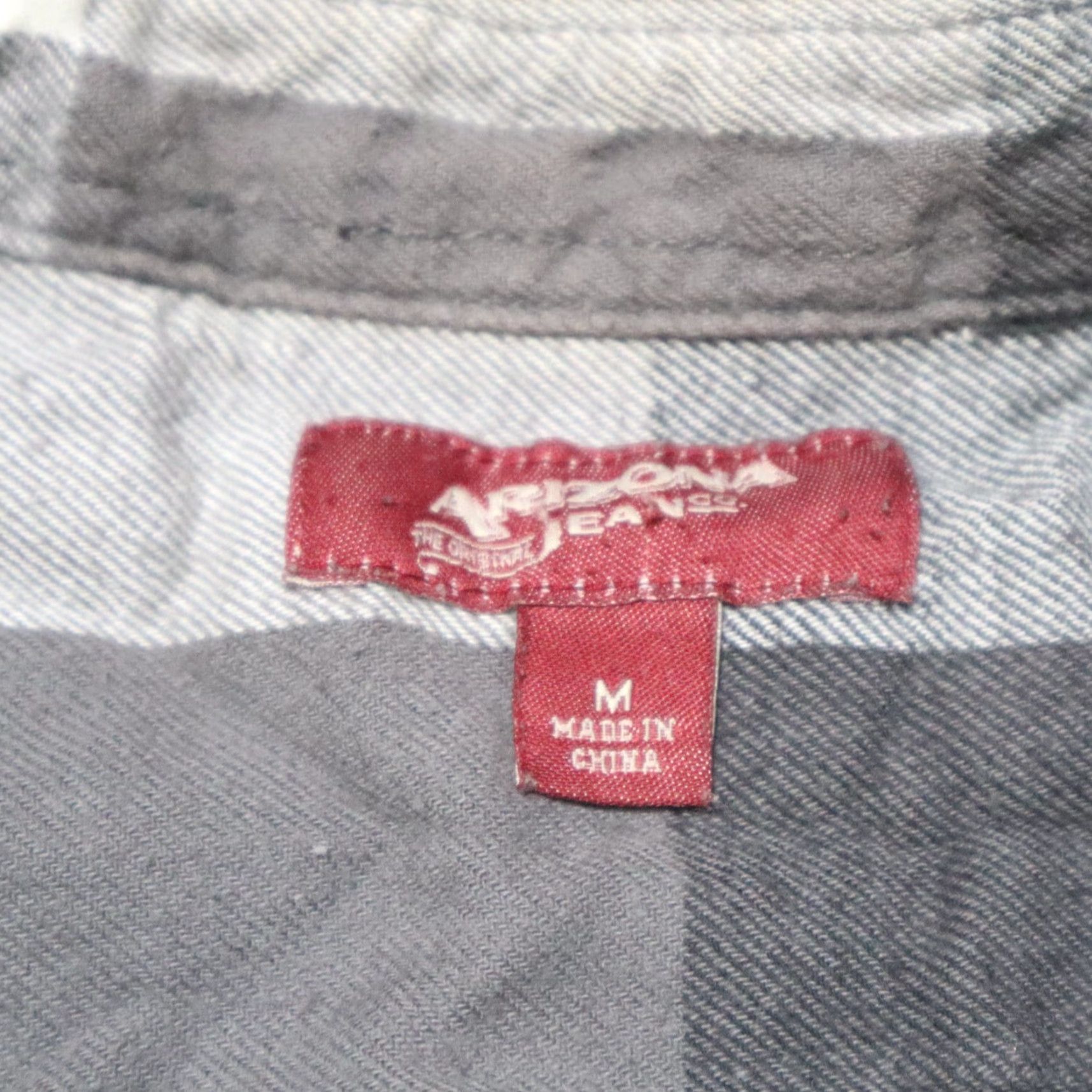 Vintage Nike Shirt Arizona Gray Plaid Long Sleeve Button-Down Casual M Mens Regular Cotton Flannel Shirt Size US M / EU 48-50 / 2 - 3 Thumbnail