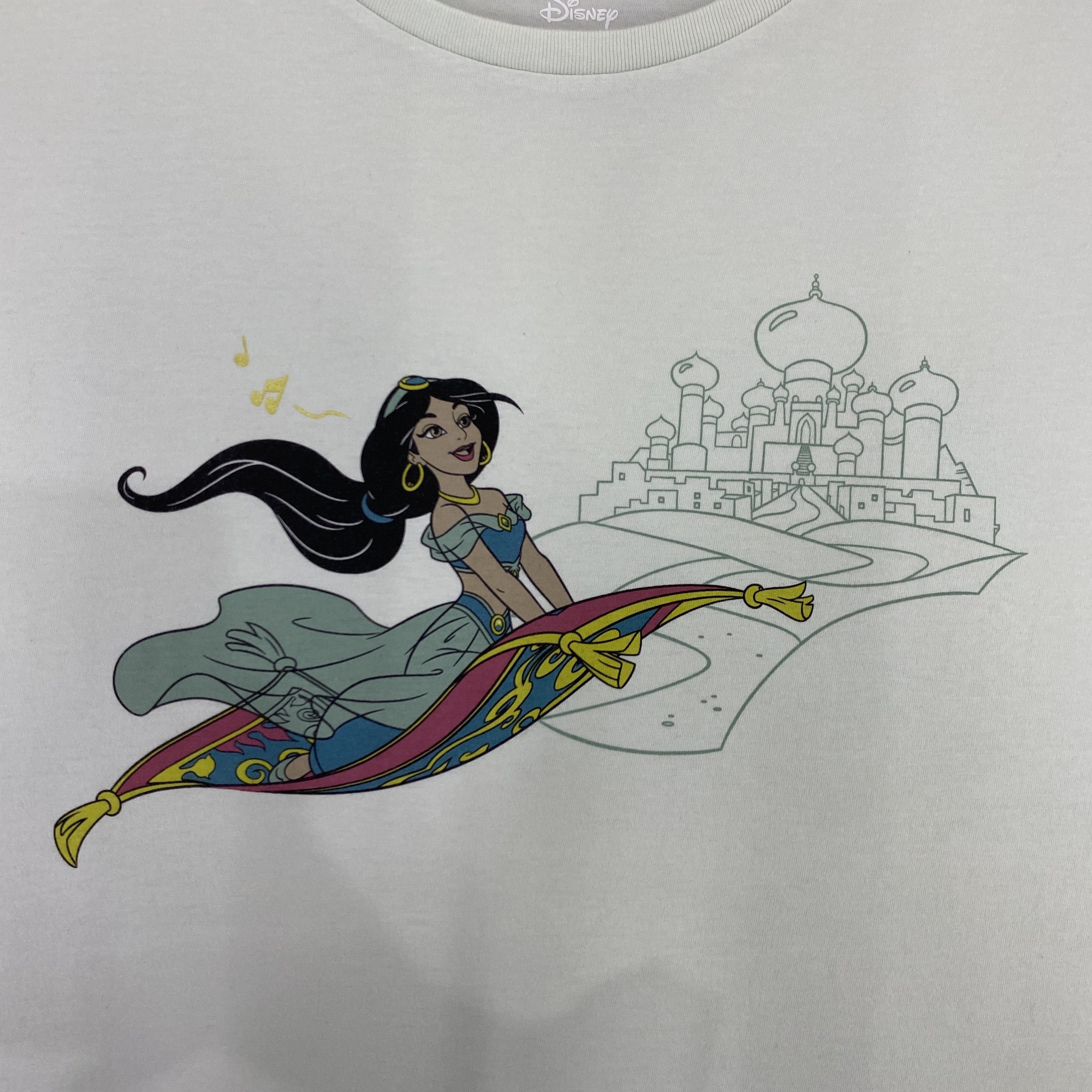 Disney Uniqlo x Princess Jasmine Aladdin T-Shirt - J029 Size XL / US 12-14 / IT 48-50 - 3 Thumbnail