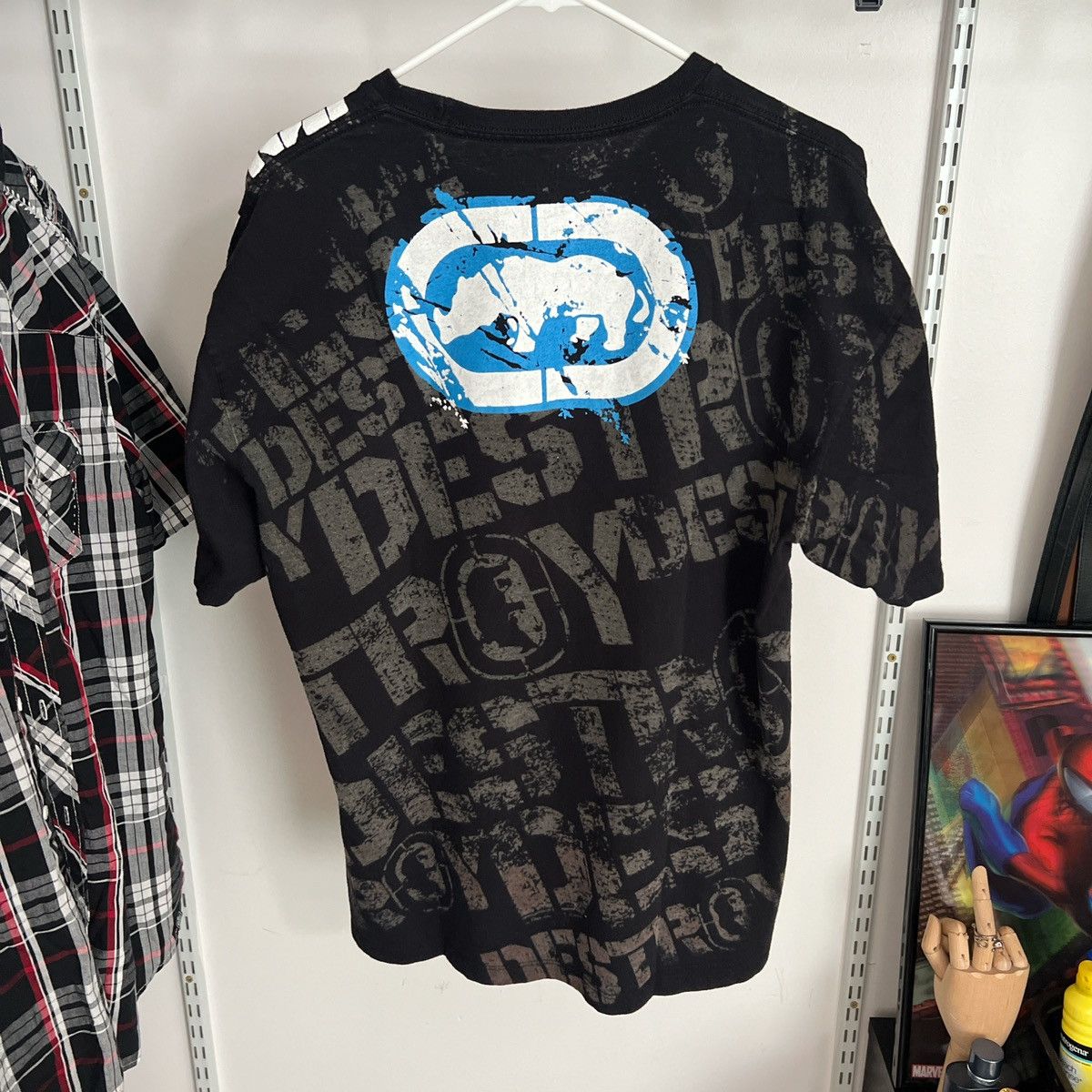 Ecko Unltd. y2k Ecko Unltd. x MMA Rhino Tee Size US XL / EU 56 / 4 - 5 Thumbnail