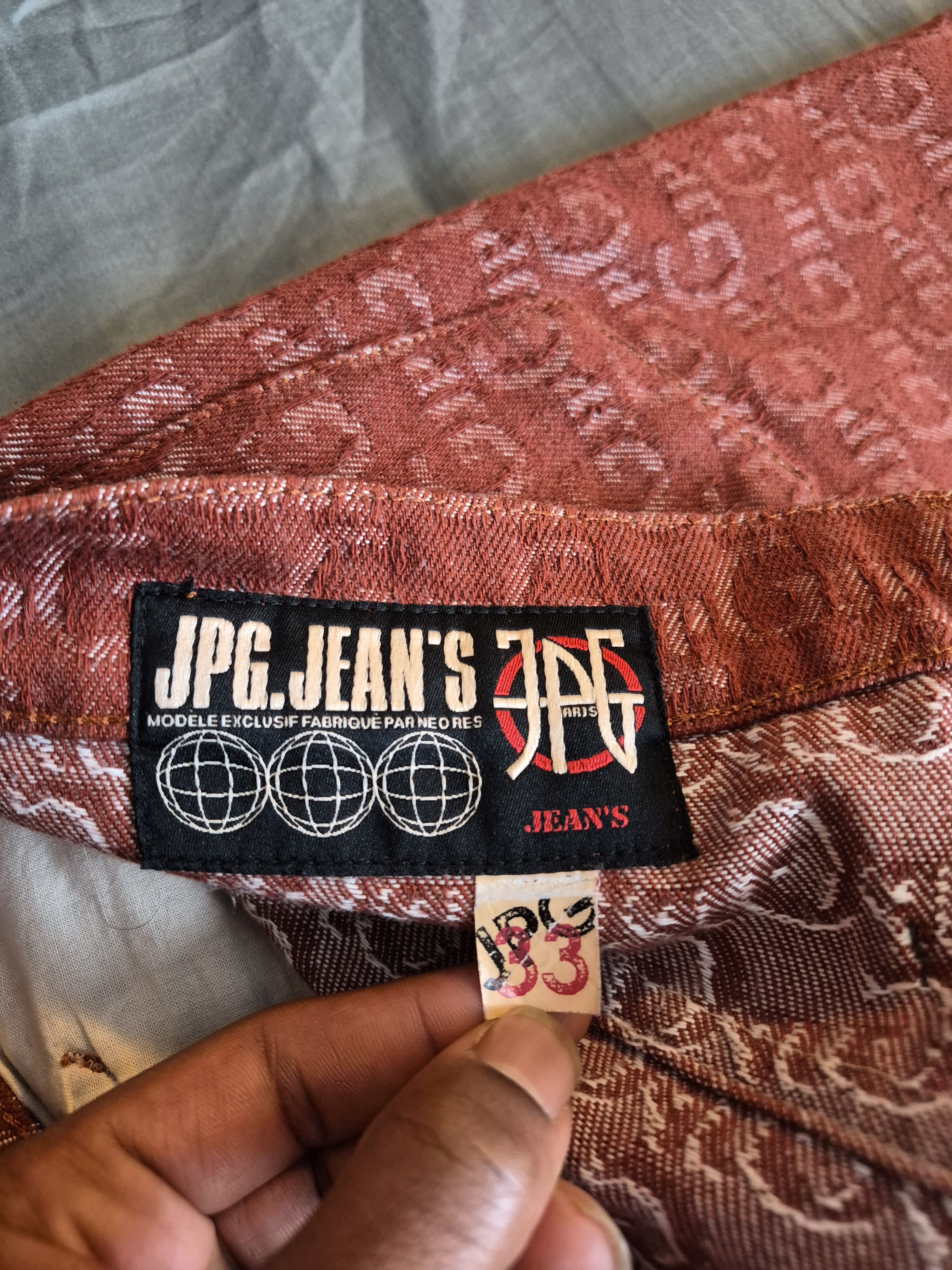 Jean Paul Gaultier Vintage jean paul gaultier monogram pants Size US 33 - 5 Thumbnail