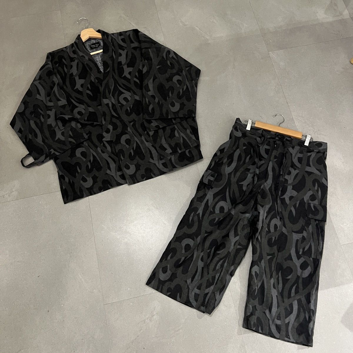 Number (N)ine AW04 Number Nine Give Peace A Chance Tribal Jinbei Set |  Grailed