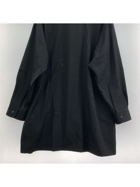 Yohji Yamamoto Yohji Yamamoto Pour Homme 22aw wool gabardine shirts jacket Size US M / EU 48-50 / 2 - 4 Thumbnail