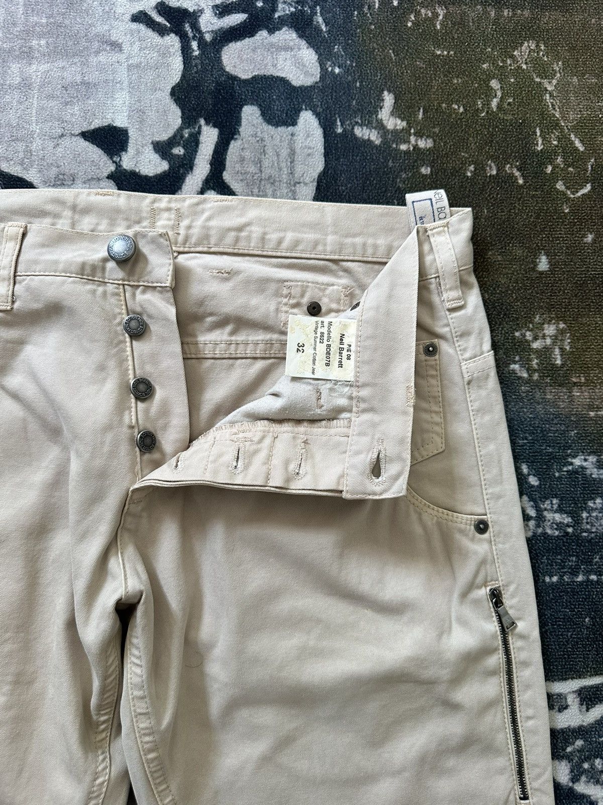 Neil Barrett A/W 2004 - Neil Barret buckle back hybrid pants Size US 33 - 6 Thumbnail