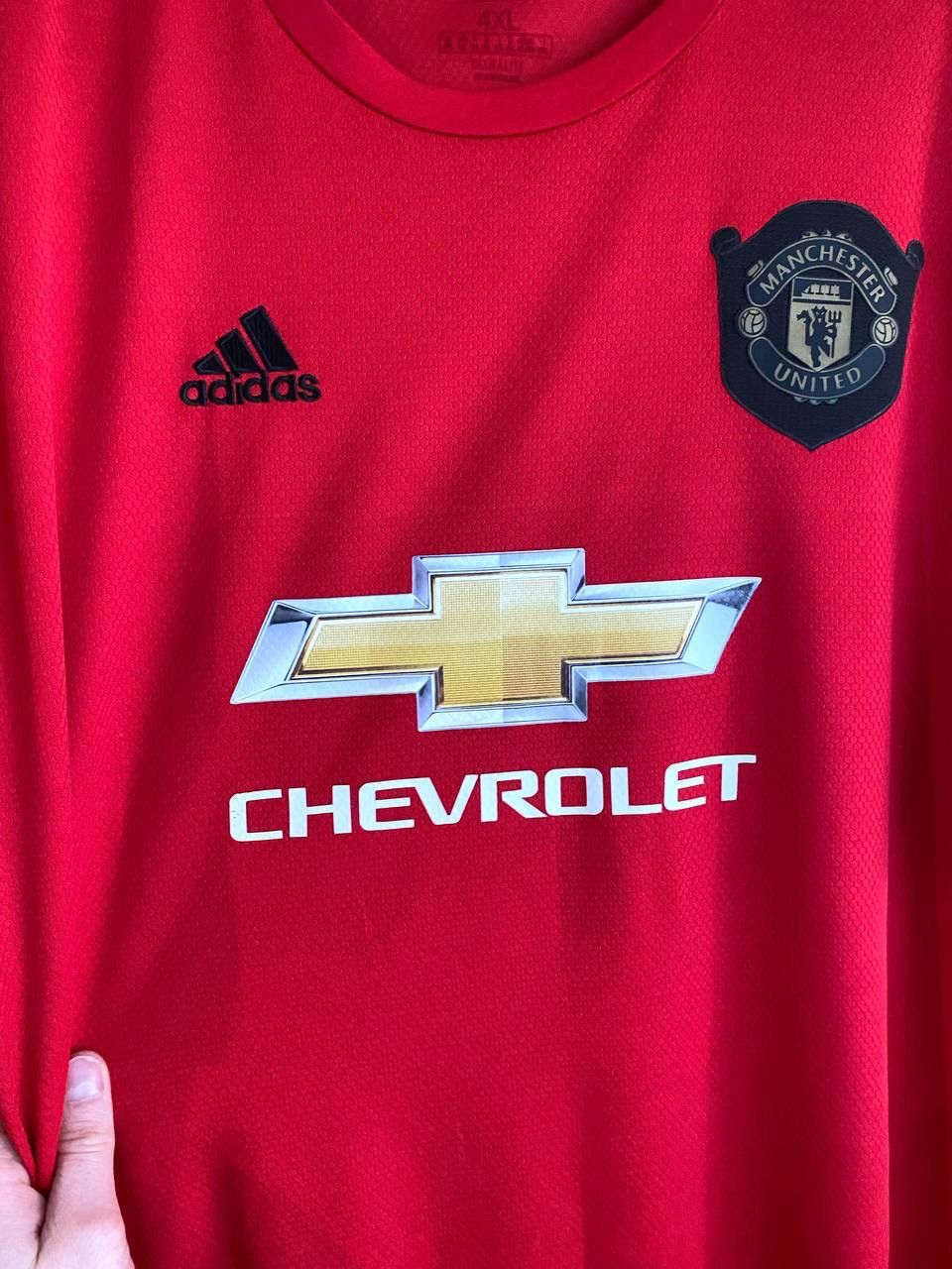 Adidas Adidas Manchester United 2019/2020 Home Football Shirt Soccer Jersey, Size XXL Size US XXL / EU 58 / 5 - 7 Thumbnail