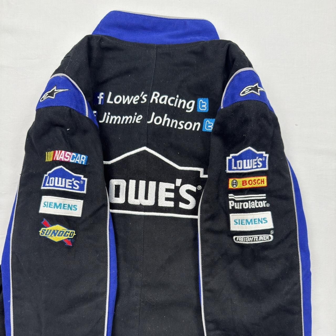 Chase Authentics NASCAR Lowe's Women’s Racing Jacket Size L / US 10 / IT 46 - 5 Thumbnail