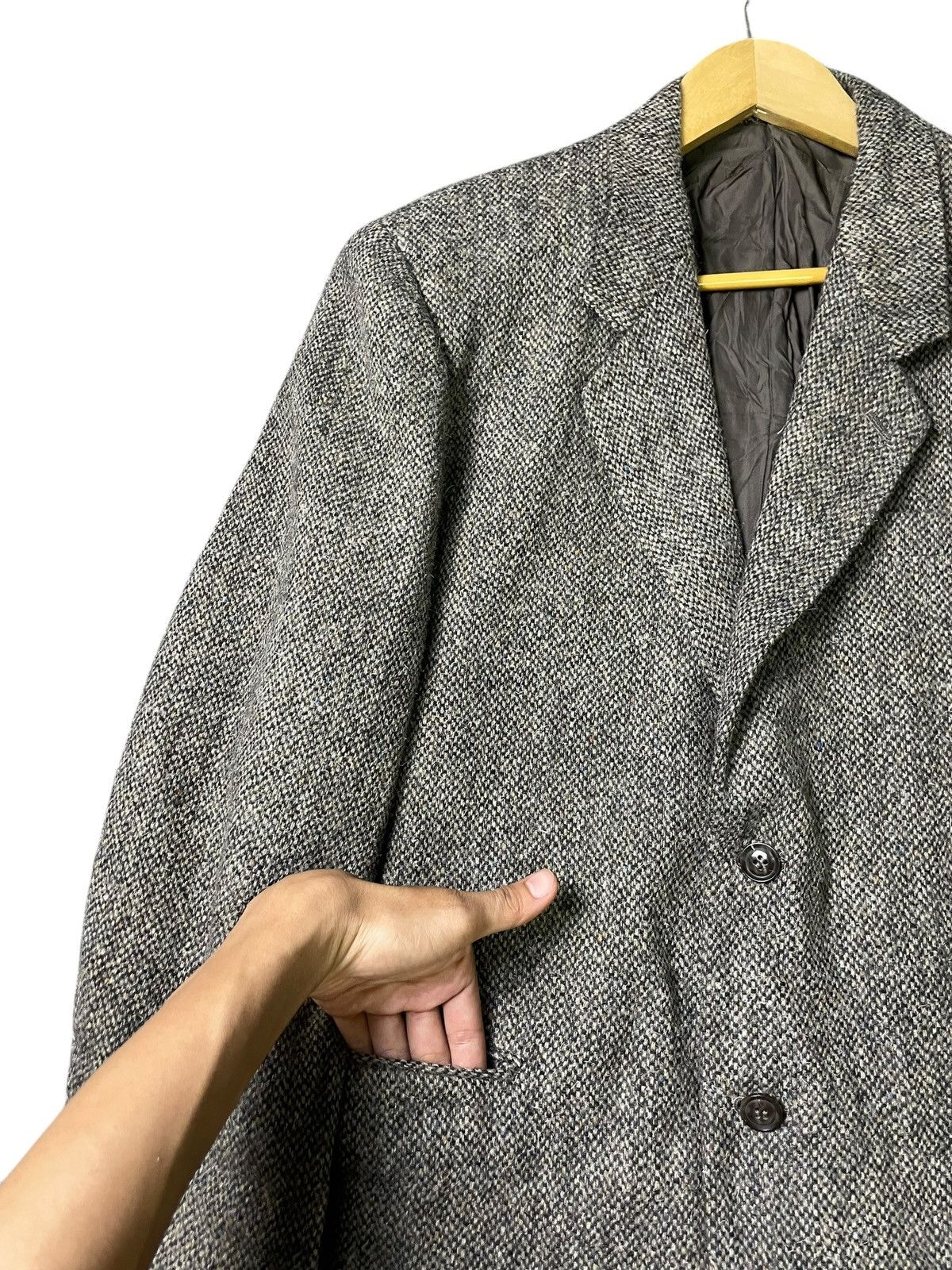 Designer × Harris Tweed × Vintage Vintage Harris Tweed Jacket (49) Size US S / EU 44-46 / 1 - 5 Thumbnail