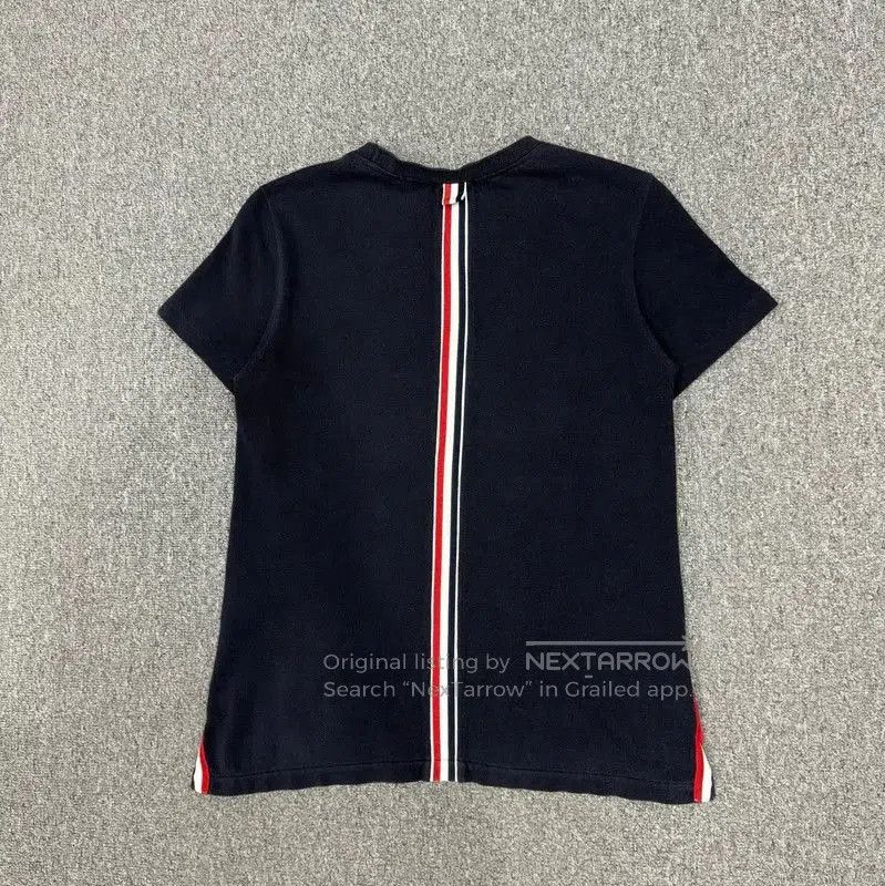 Thom Browne Thom Browne Blue Cotton Men's T-Shirt . Size US S / EU 44-46 / 1 - 2 Thumbnail