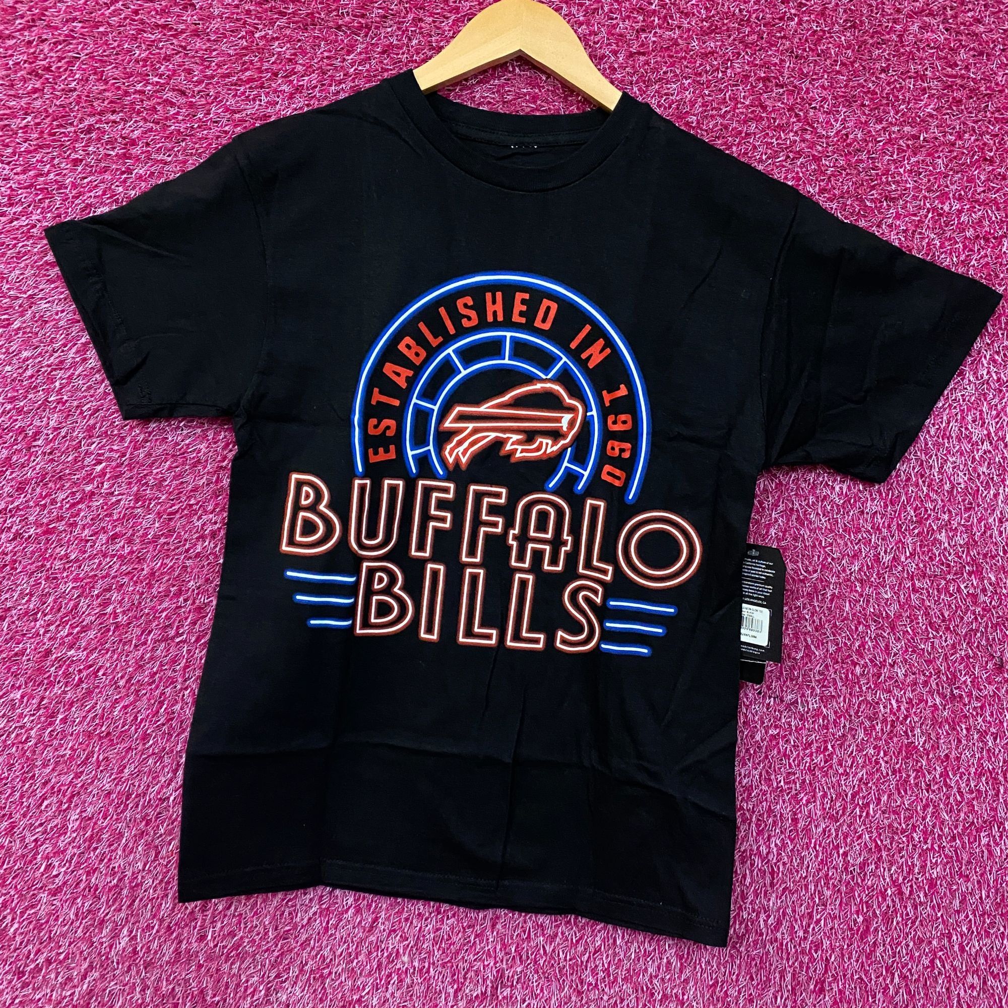 Junk Food Junk Food Clothing NFL Buffalo Bills Neon Style Logo Graphic Size US S / EU 44-46 / 1 - 3 Thumbnail