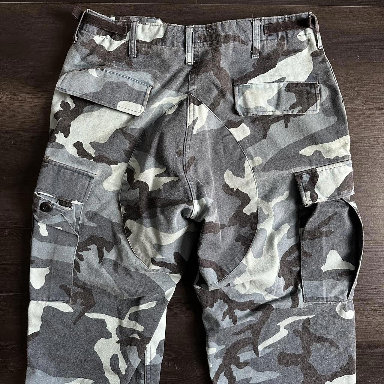 Vintage Vintage Blue Camo Army Cargo Size US 32 / EU 48 - 5 Thumbnail