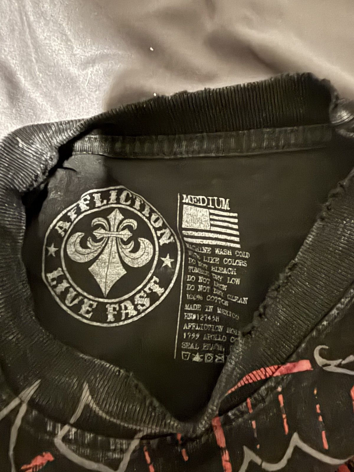 Affliction Ken Carson Afflcition Shirt Complexcon Limited Edition Size US M / EU 48-50 / 2 - 3 Thumbnail