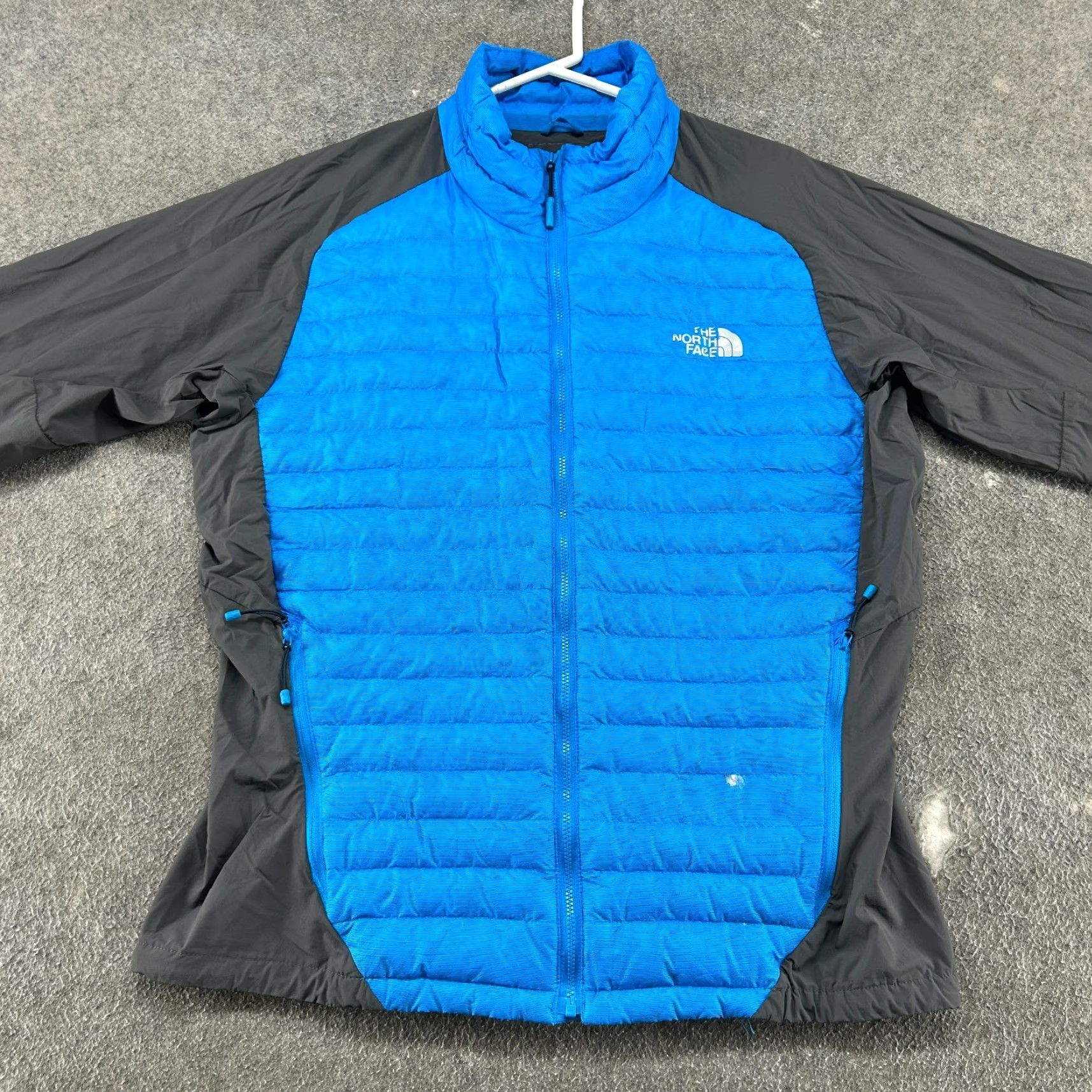 The North Face North Face Jacket Mens L Blue Puffer Full Zip Nylon Insulated Down 800 Fill Size US L / EU 52-54 / 3 - 3 Thumbnail