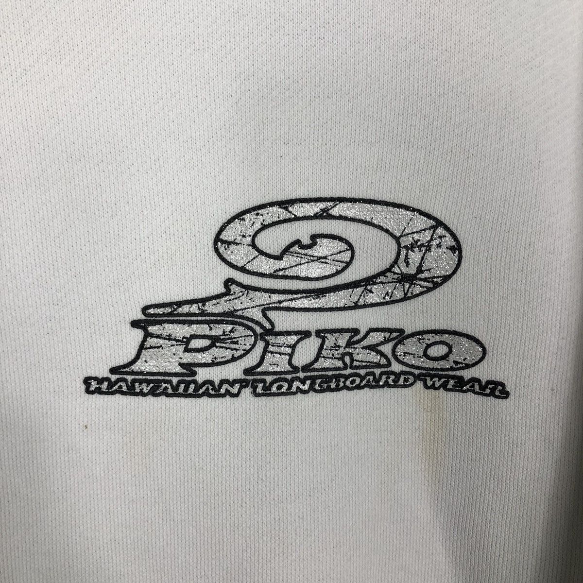 Japanese Brand × Vintage 📌Vintage Sweatshirt Crewneck Piko Hawaiian Longboard Wear Size US XL / EU 56 / 4 - 13 Thumbnail