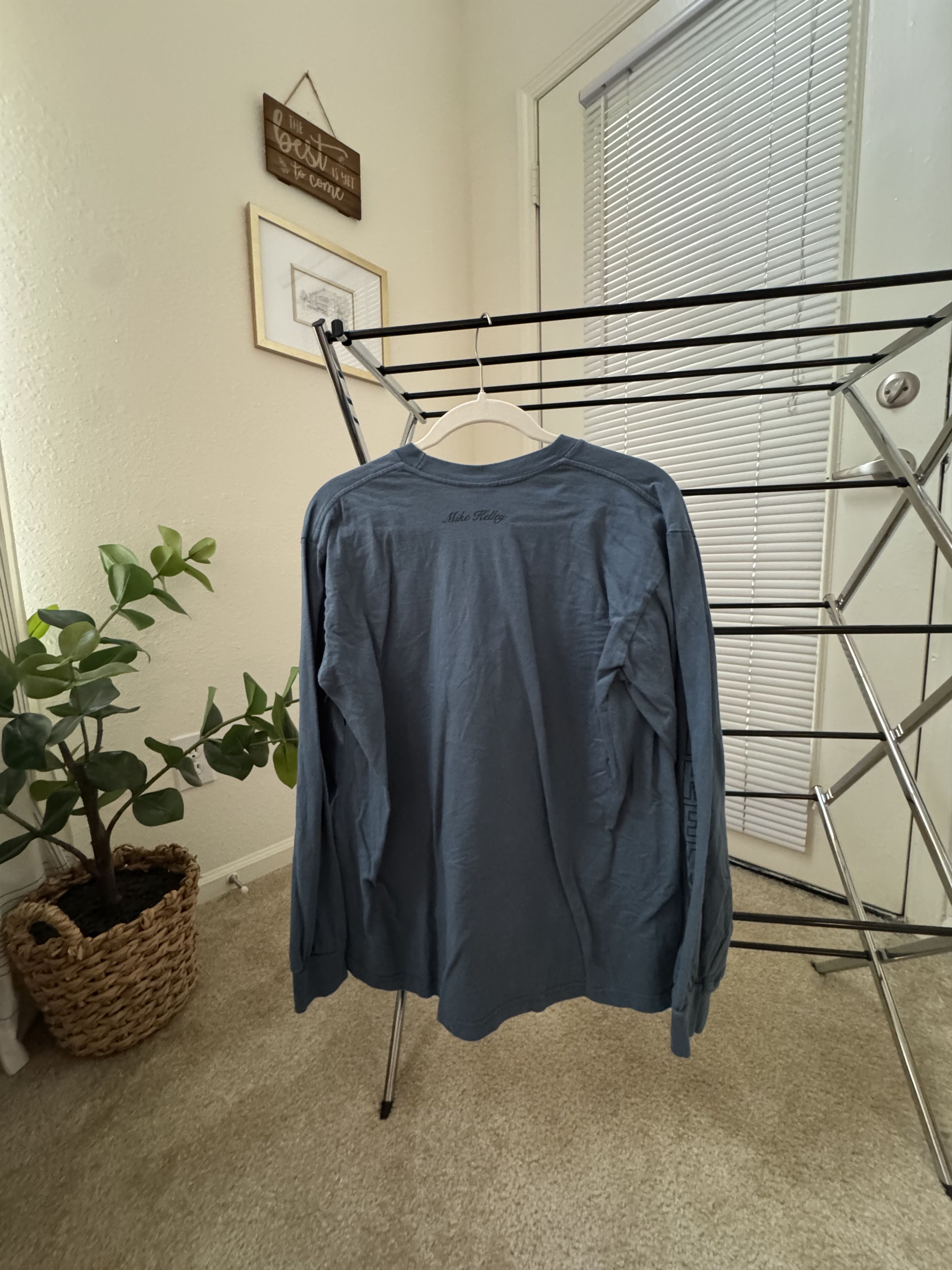 Supreme Supreme Mike Kelley AhhYouth! L/S Slate Long-Sleeve Tee Size US M / EU 48-50 / 2 - 2 Thumbnail