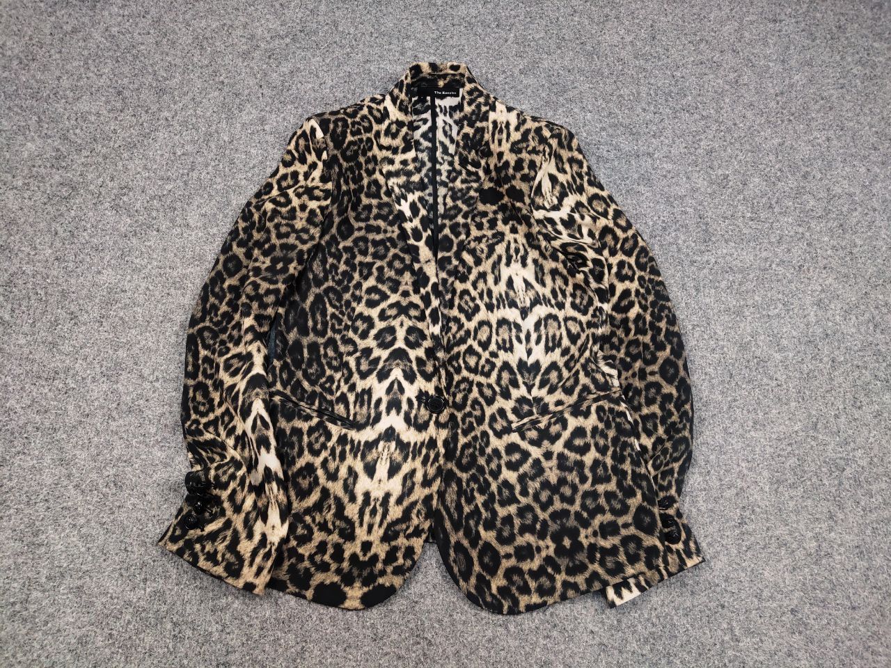 The Kooples The Kooples design Leopard print straight-cut Blazer Jacket Size S / US 4 / IT 40 - 2 Thumbnail