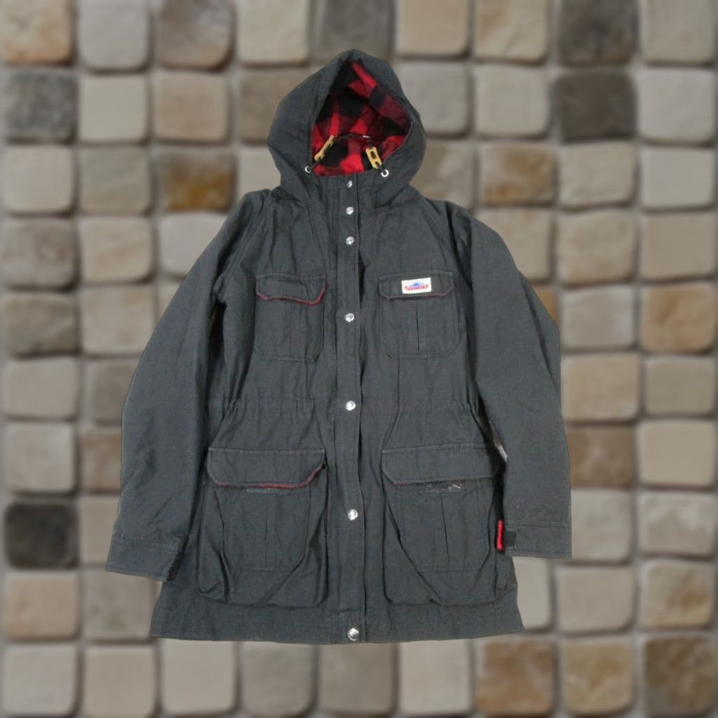 Penfield Penfield Jacket Womens XS Black Parka Lined Polyester Softshell Cotton Blend Long Sleeve Womens XS Black Parka Lined Jacket Size XS / US 0-2 / IT 36-38 - 1 Thumbnail