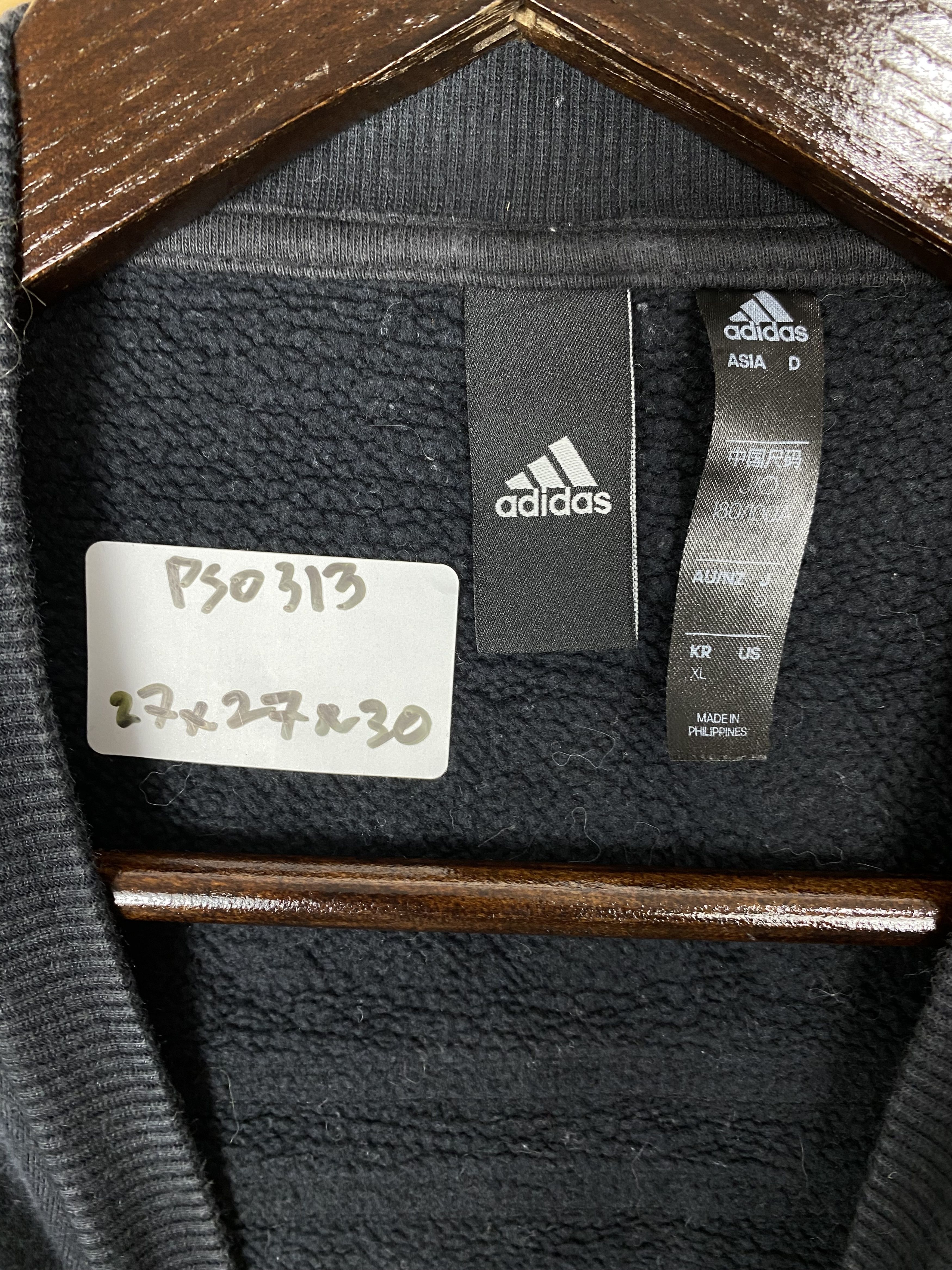 Adidas Vintage Adidas Three Stripe Trefoil Sweatshirts PS0313 Size US M / EU 48-50 / 2 - 10 Thumbnail