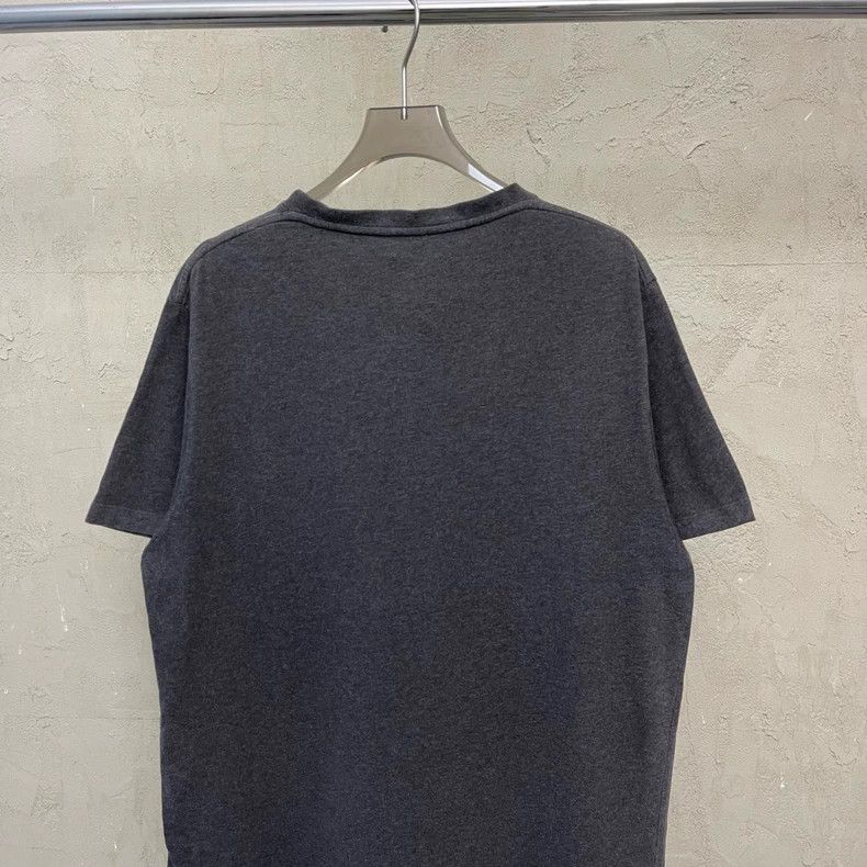 Loewe loewe Gray-on-white embroidered small logo short sleeve 250 Size US L / EU 52-54 / 3 - 3 Thumbnail