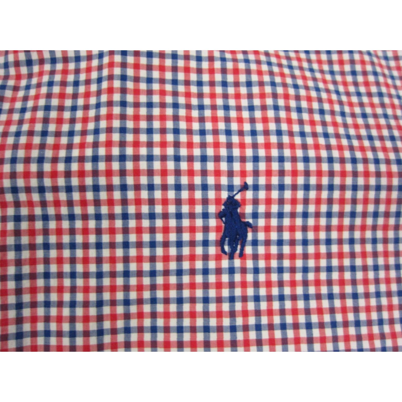 Polo Ralph Lauren Ralph Lauren Shirt Mens Large Red Blue Pony Gingham Oxford Check Shirt Button-Up Casual Business 90s Colorful Mens Size US L / EU 52-54 / 3 - 3 Thumbnail