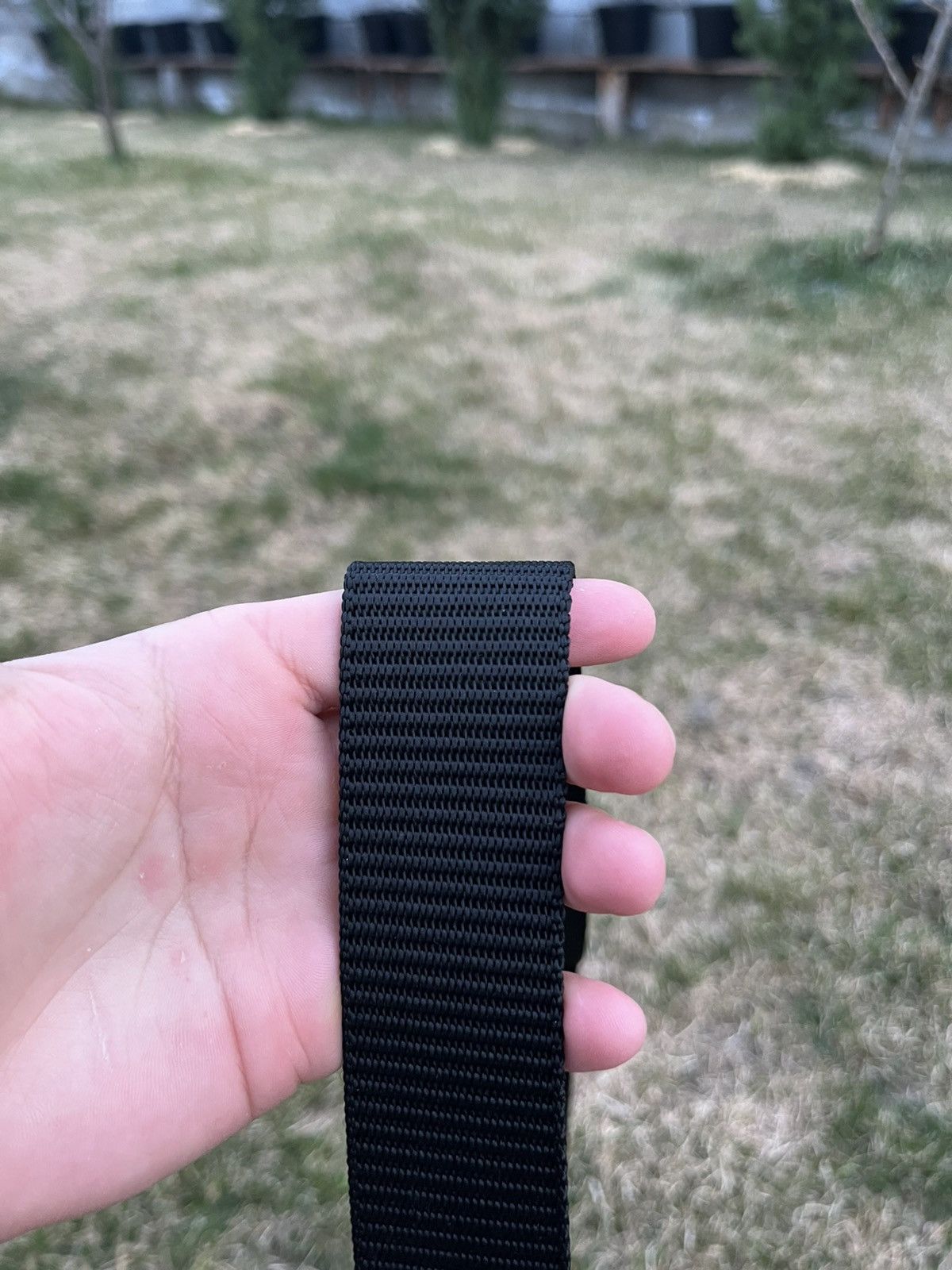 Alyx Vintage Y2K Alyx StyleMetalCotton Tactical Belt Black Buckle Size ONE SIZE - 6 Thumbnail