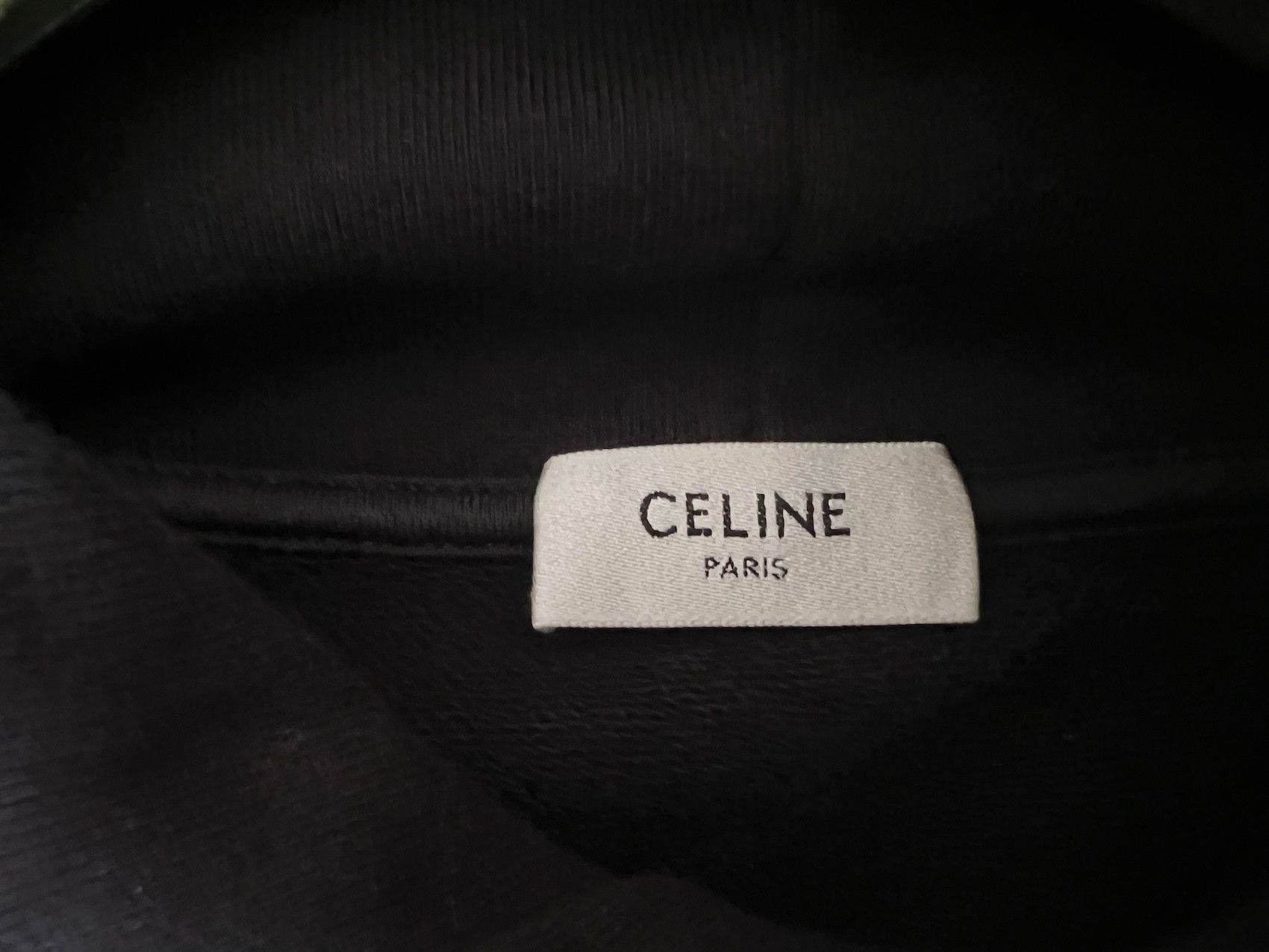 Celine × Hedi Slimane Hoodie Text Print Size US L / EU 52-54 / 3 - 7 Thumbnail
