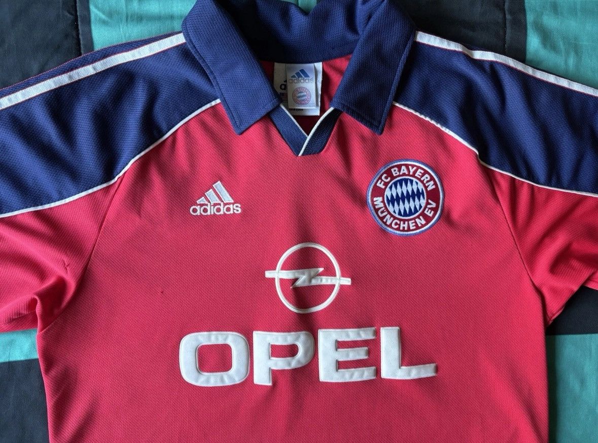 Adidas Vintage Bayern Munich 1999/2001 - Authentic Version - Size M Size US M / EU 48-50 / 2 - 2 Thumbnail