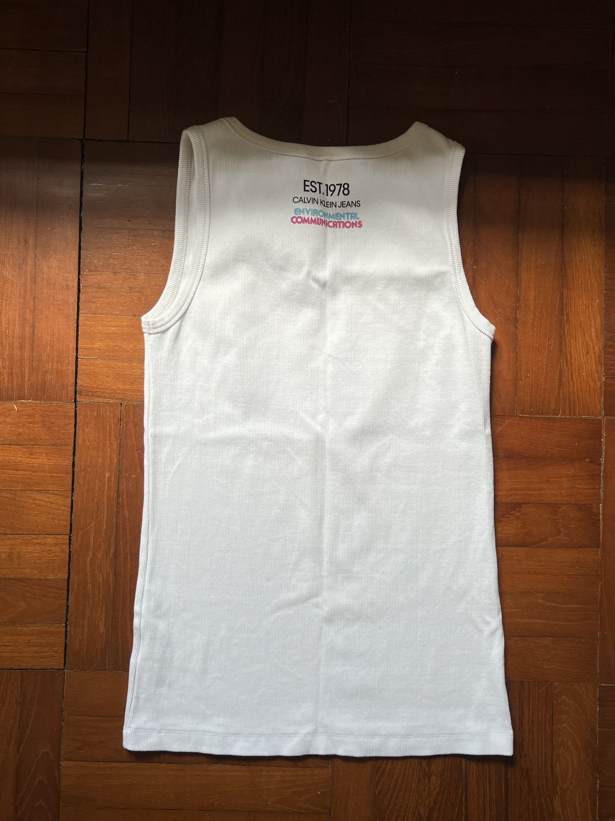 Calvin Klein × Calvin Klein 205W39NYC × Raf Simons calvin klein jeans est 1978 tank Size US M / EU 48-50 / 2 - 3 Thumbnail