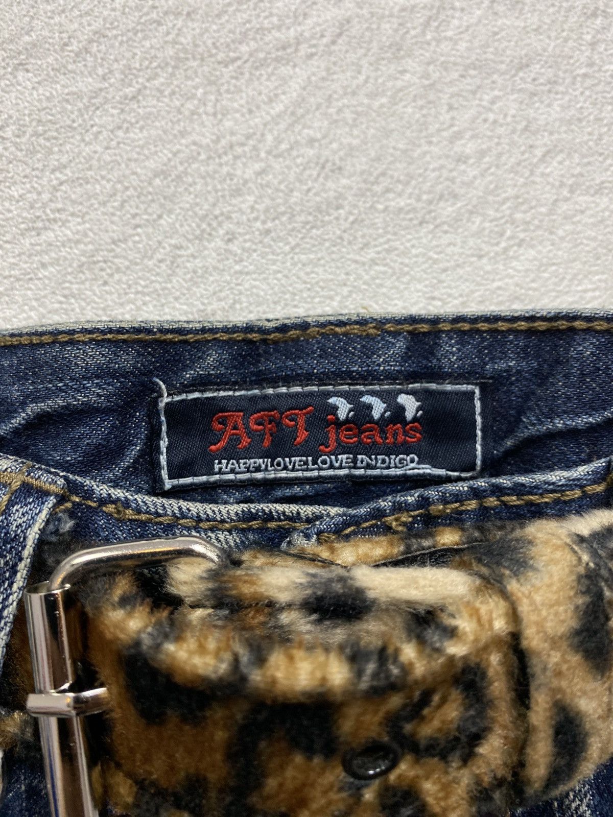 If Six Was Nine × Japanese Brand 2000s AFT Distressed opium style jean Size US 31 - 5 Thumbnail