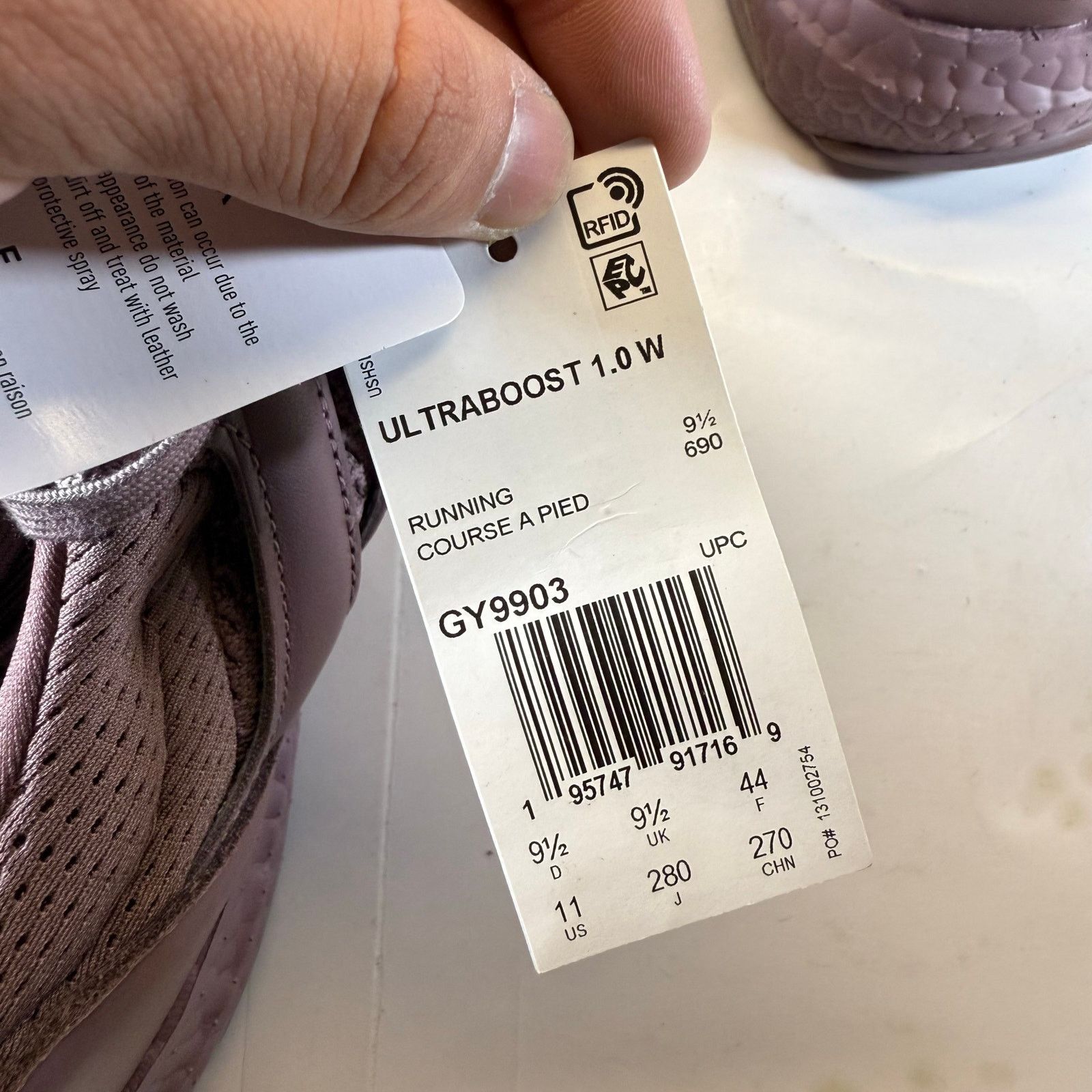Adidas Adidas Ultraboost 1.0 Running Shoes Pruple/Purple Size 11 W Size US 11 / IT 41 - 8 Thumbnail